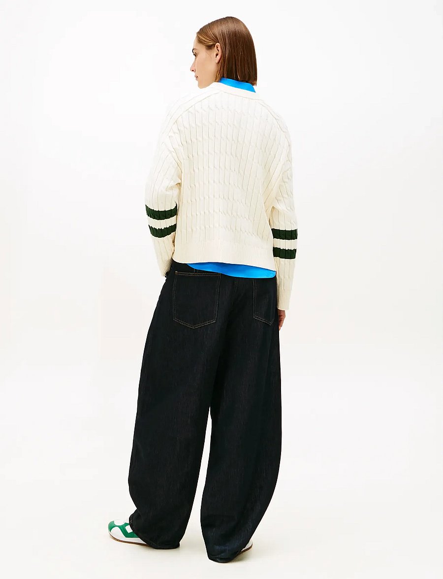 Tommy Hilfiger - TEXTURED GRAPHIC C-NK LS SWT - pullover - calico - 3