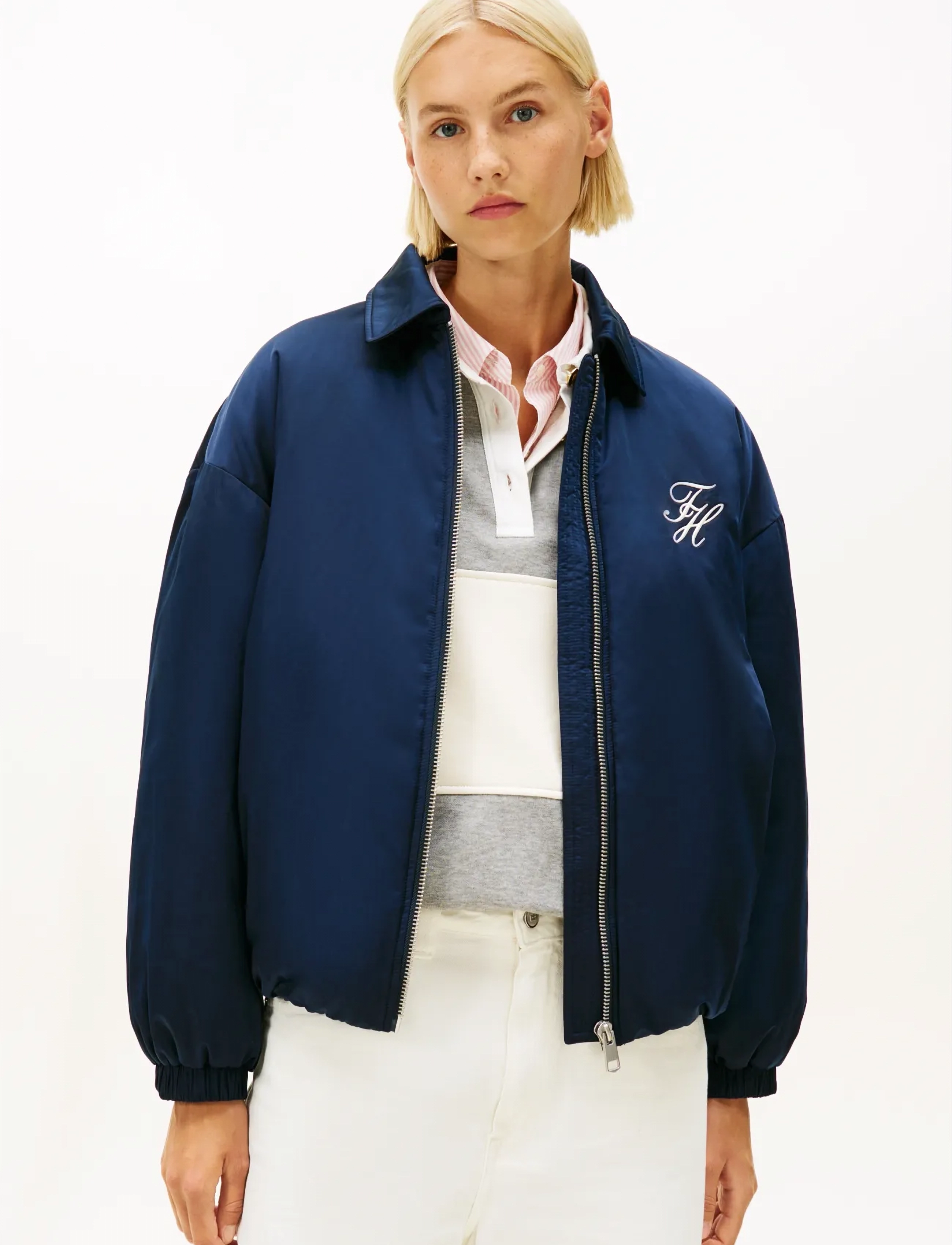 Padded Nylon Th Jacket