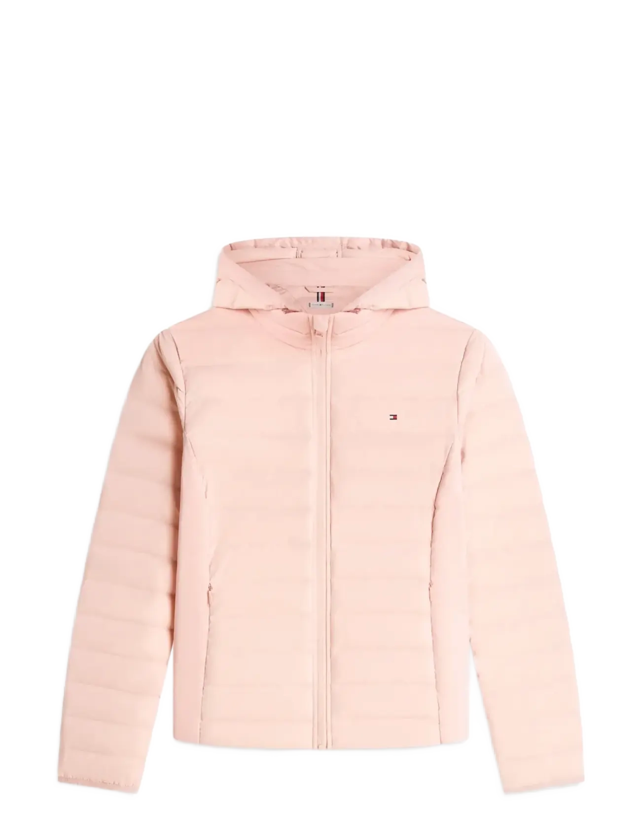 Tommy Hilfiger STRETCH NYLON LW DOWN JACKET - Jackor - FOGGY PINK / pink/rose