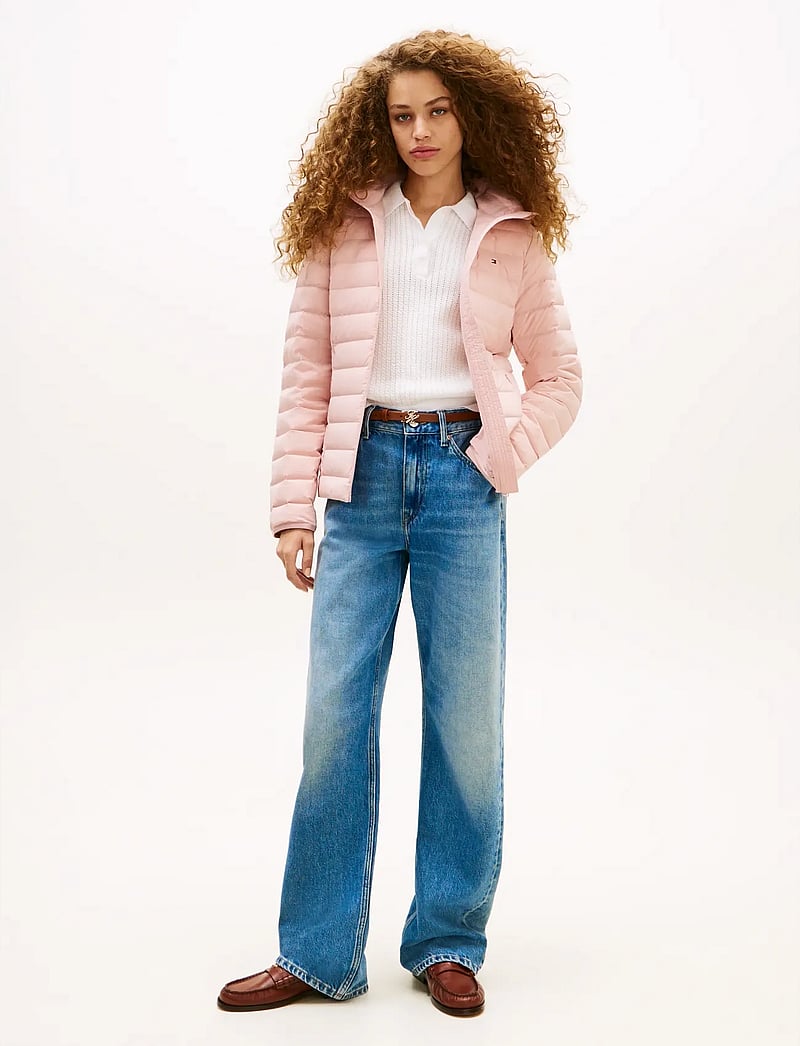 Tommy Hilfiger - STRETCH NYLON LW DOWN JACKET - foggy pink - 3