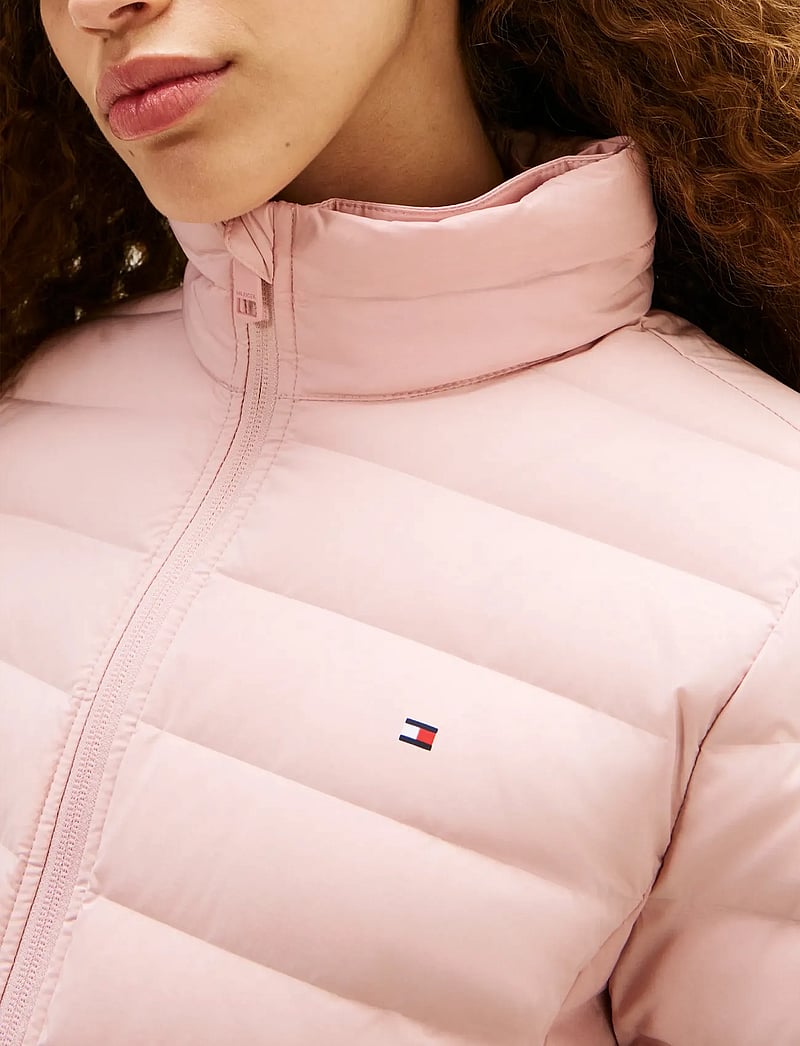 Tommy Hilfiger - STRETCH NYLON LW DOWN JACKET - foggy pink - 4