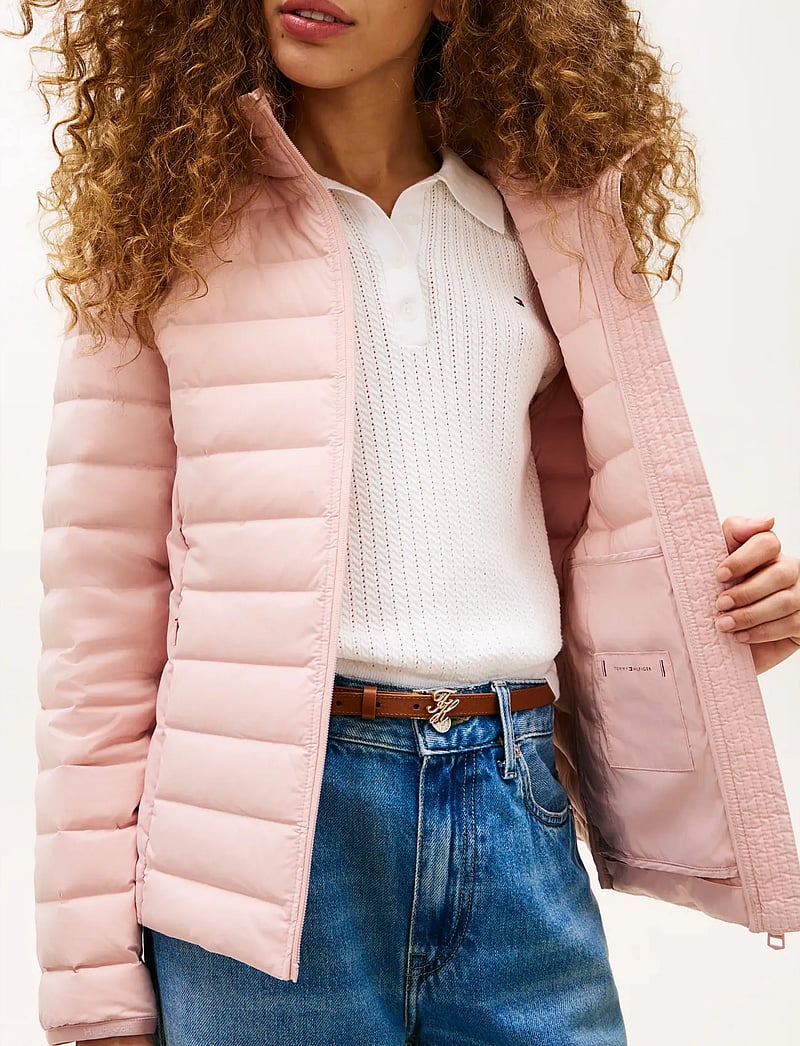 Tommy Hilfiger - STRETCH NYLON LW DOWN JACKET - foggy pink - 5