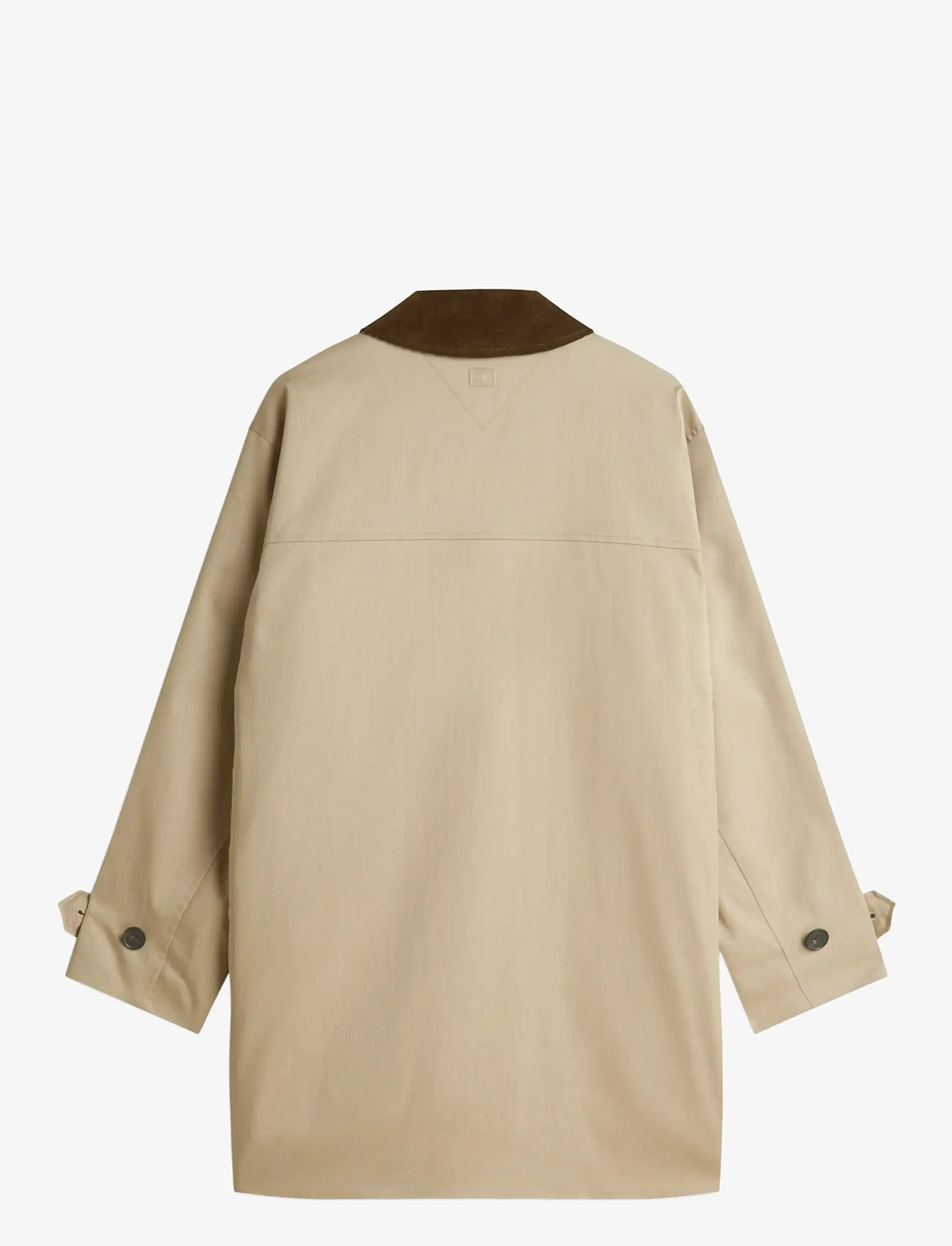 Tommy Hilfiger - 2-IN-1 COTTON COAT - tunna kappor - beige - 3
