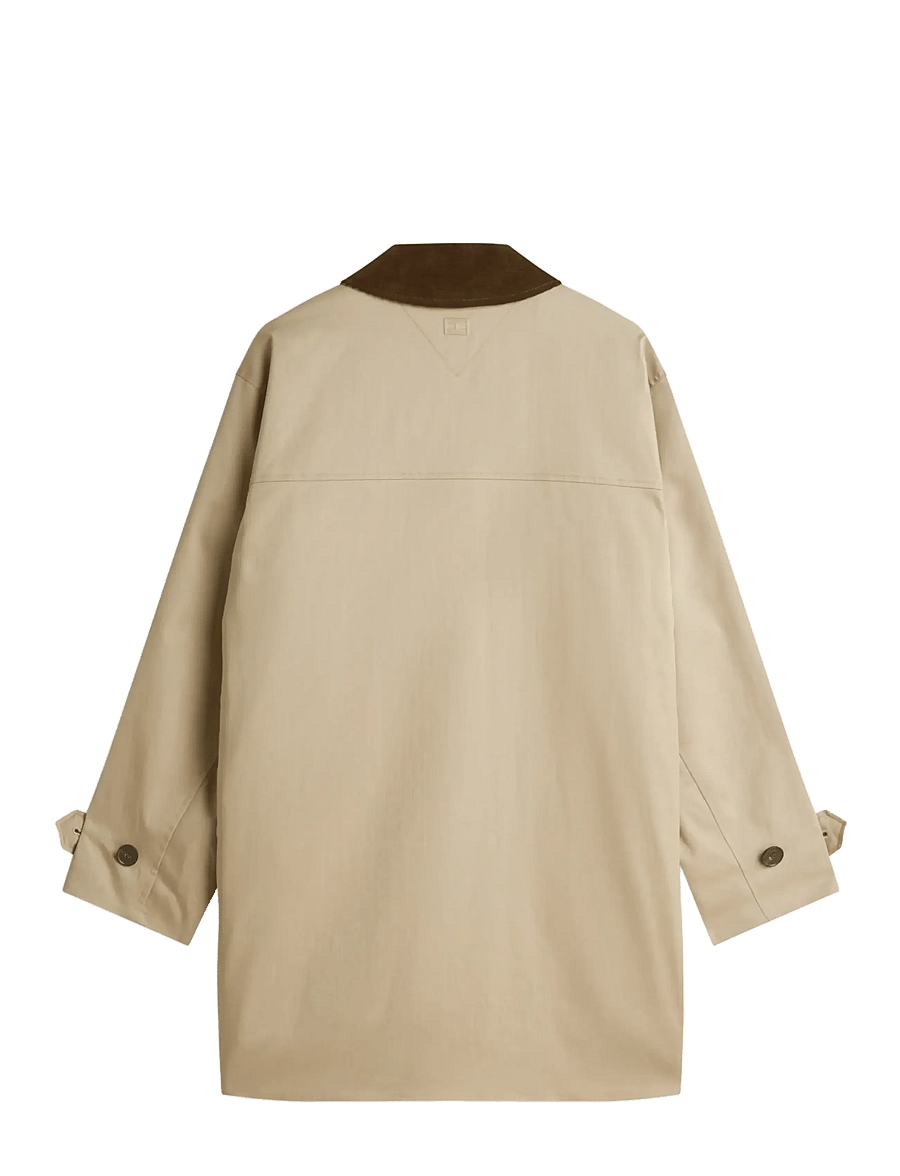 Tommy Hilfiger - 2-IN-1 COTTON COAT - leichte mäntel - beige - 3