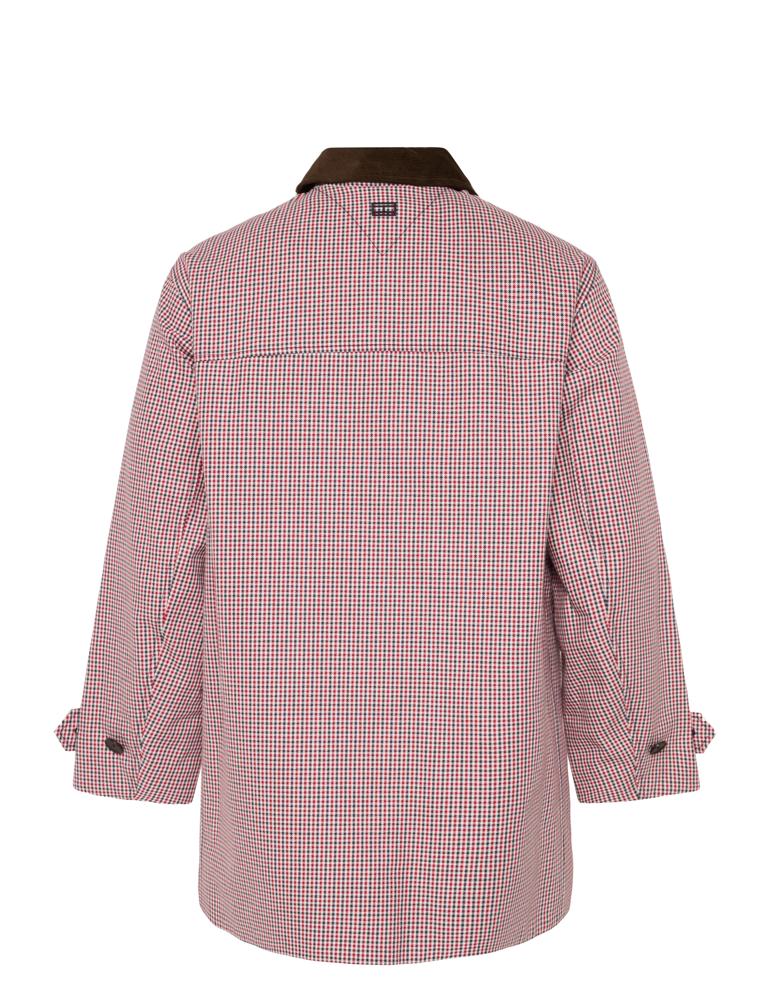 Tommy Hilfiger - CHECK 2-IN-1 COTTON COAT - gingham check pitch blue - 1