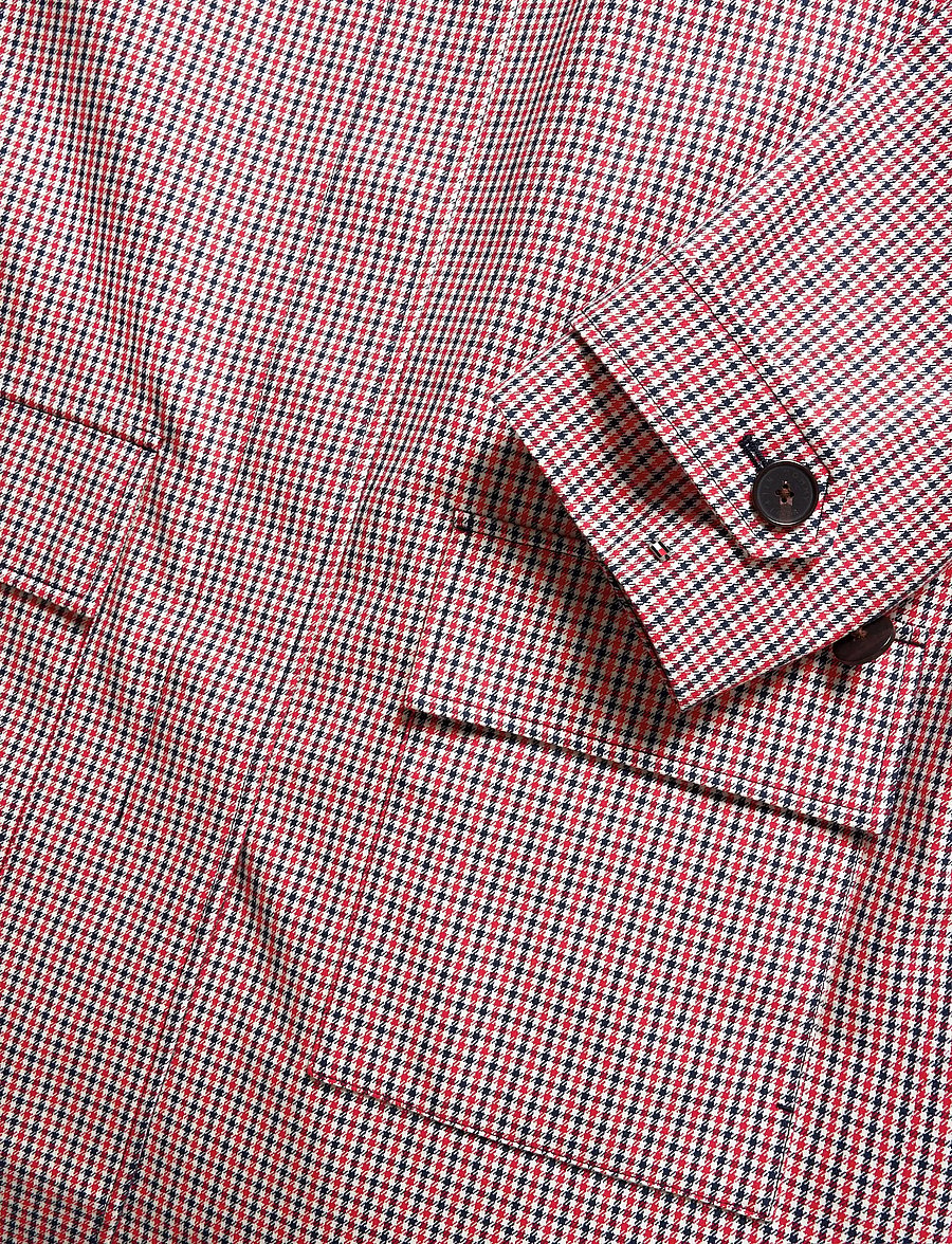 Tommy Hilfiger - CHECK 2-IN-1 COTTON COAT - gingham check pitch blue - 3