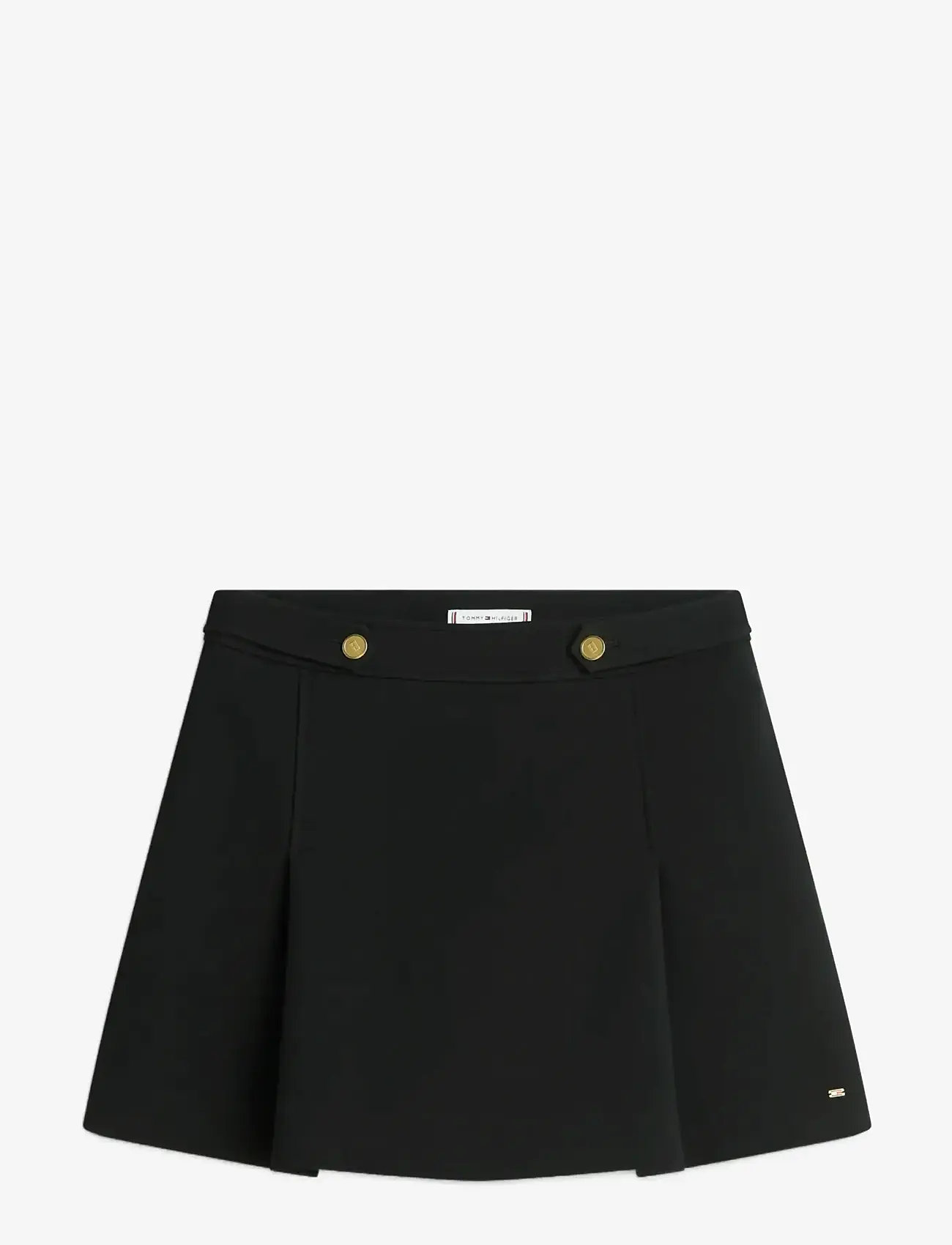 Tommy Hilfiger - PUNTO  MINI SKIRT - korte nederdele - black - 1