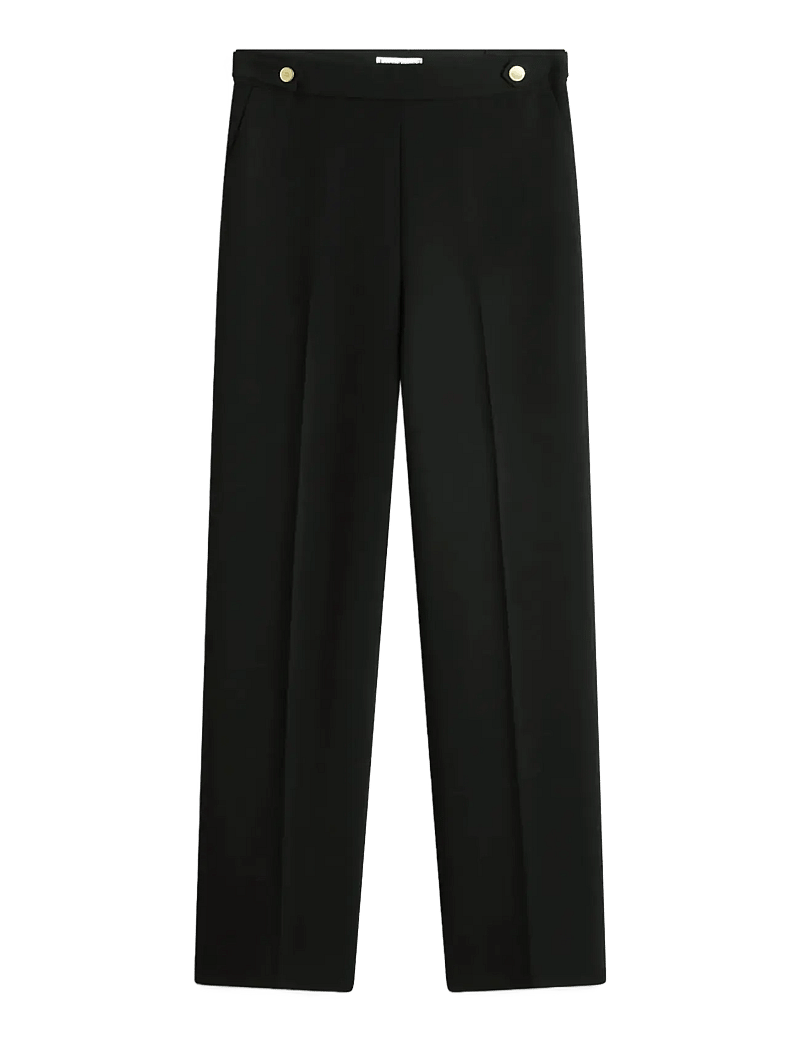 Tommy Hilfiger - PUNTO GB STRAIGHT PANT - bukser med lige ben - black - 1