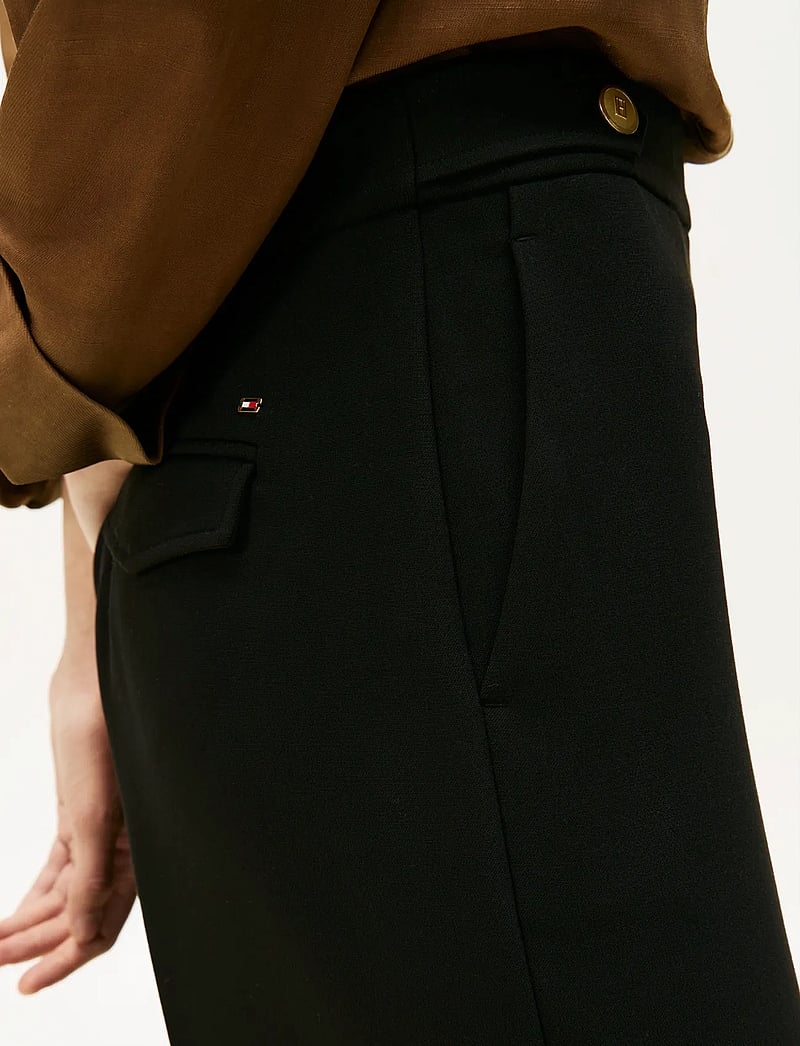 Tommy Hilfiger - PUNTO GB STRAIGHT PANT - bukser med lige ben - black - 4