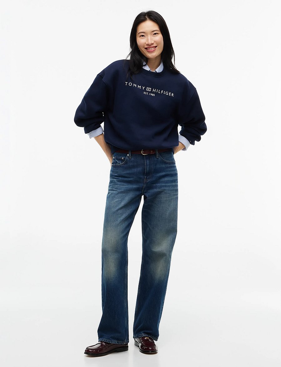 Tommy Hilfiger - CORP LOGO MDRN SWTSRT - igapäevane stiil - dark blue - 4