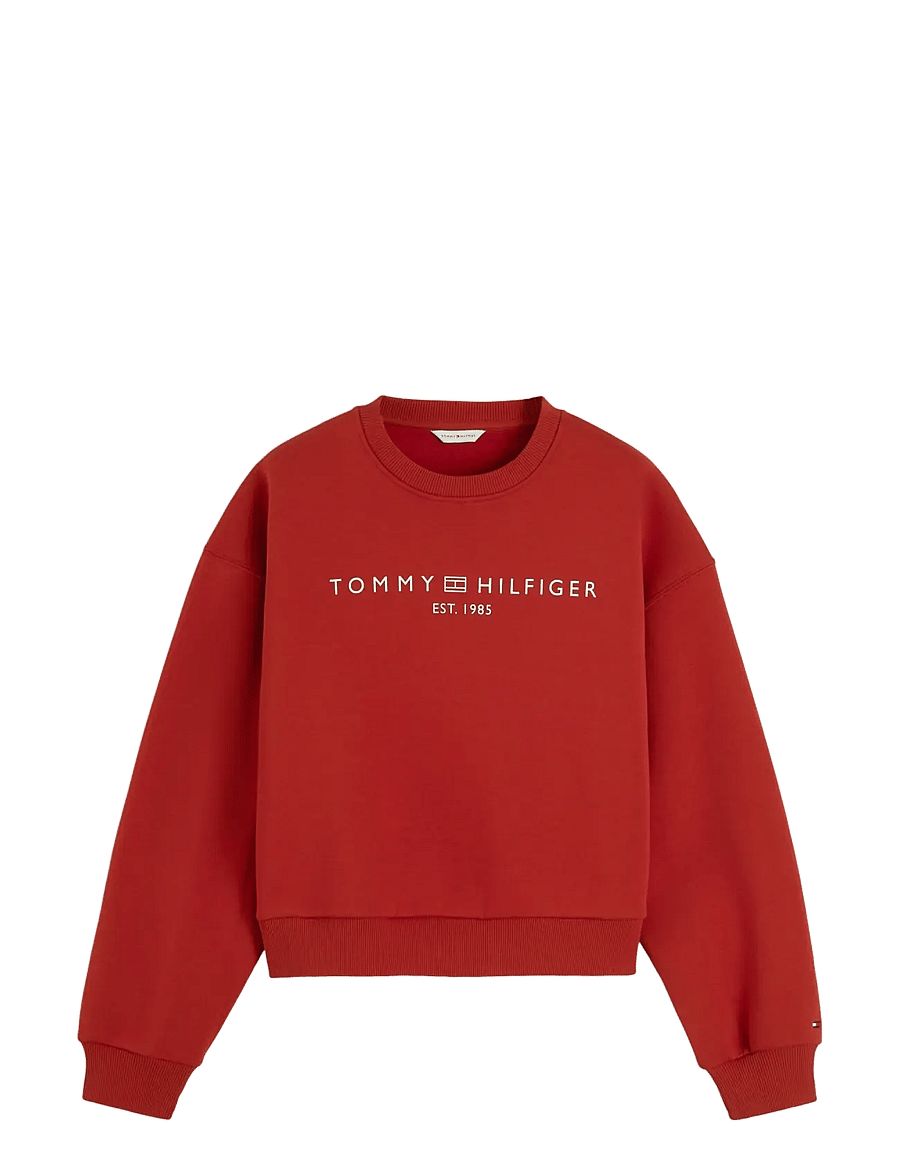 Tommy Hilfiger - CORP LOGO MDRN SWTSRT - igapäevane stiil - dark magma - 1
