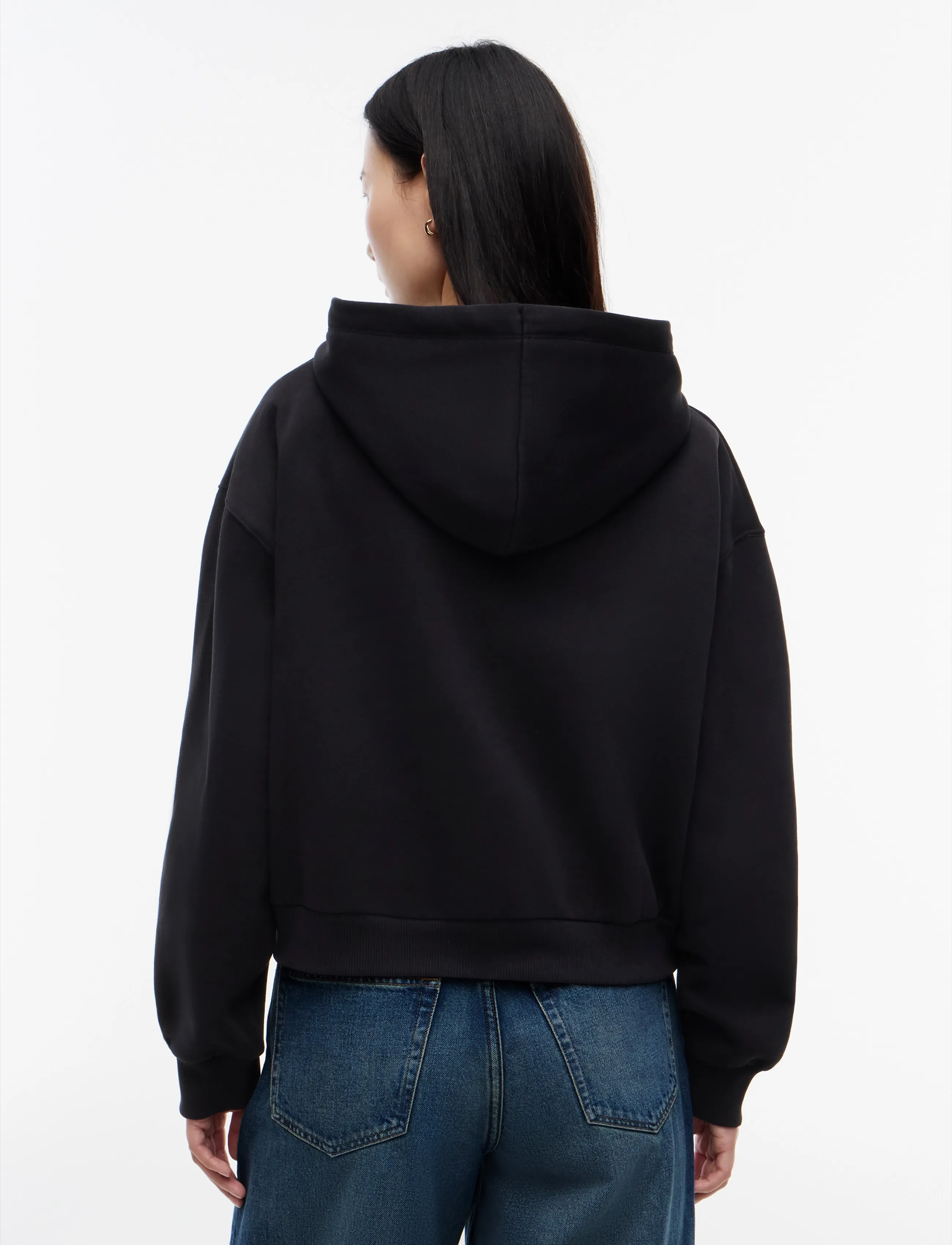 Tommy Hilfiger - CORP LOGO MDRN HOODIE - hættetrøjer - black - 2