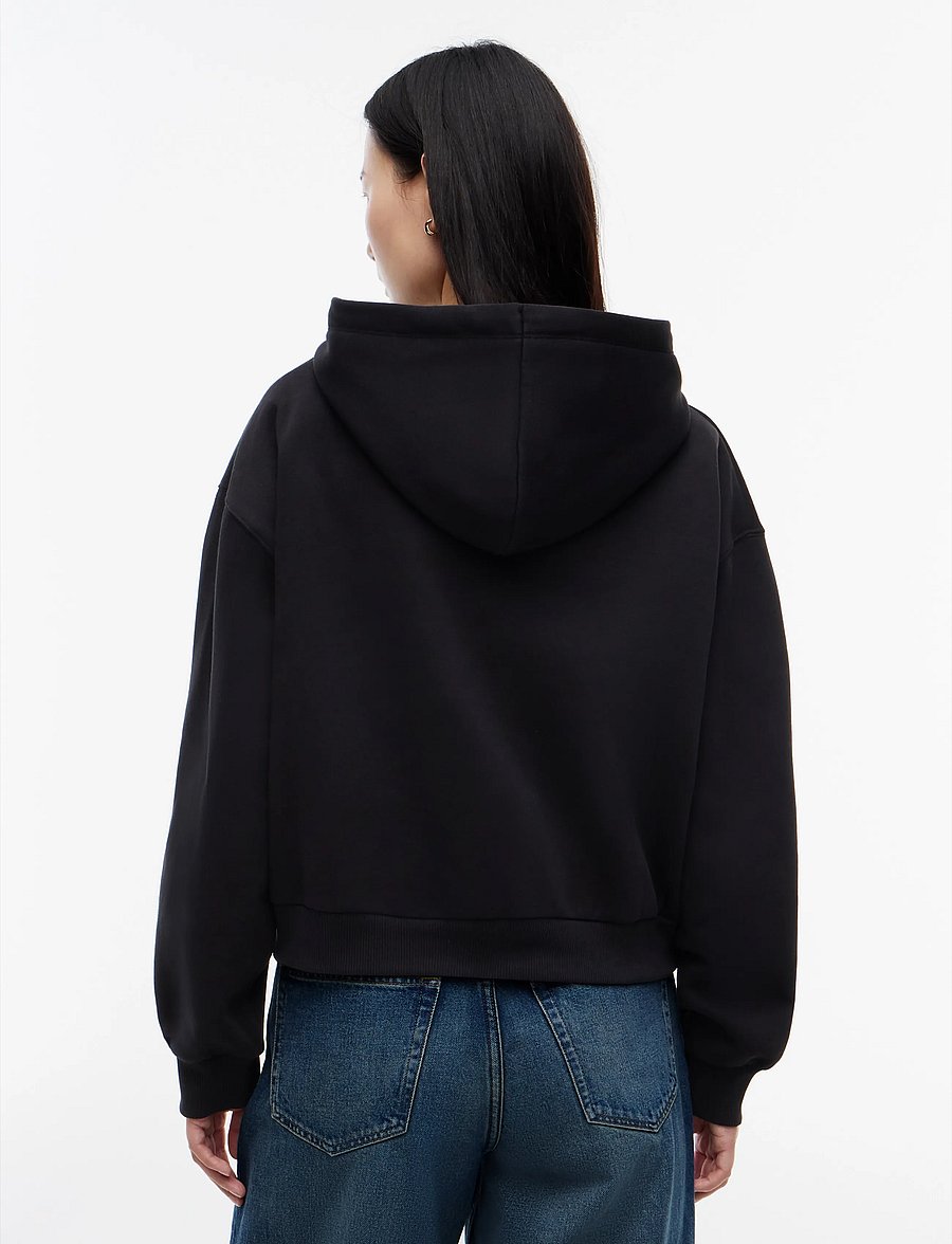Tommy Hilfiger - CORP LOGO MDRN HOODIE - hættetrøjer - black - 2
