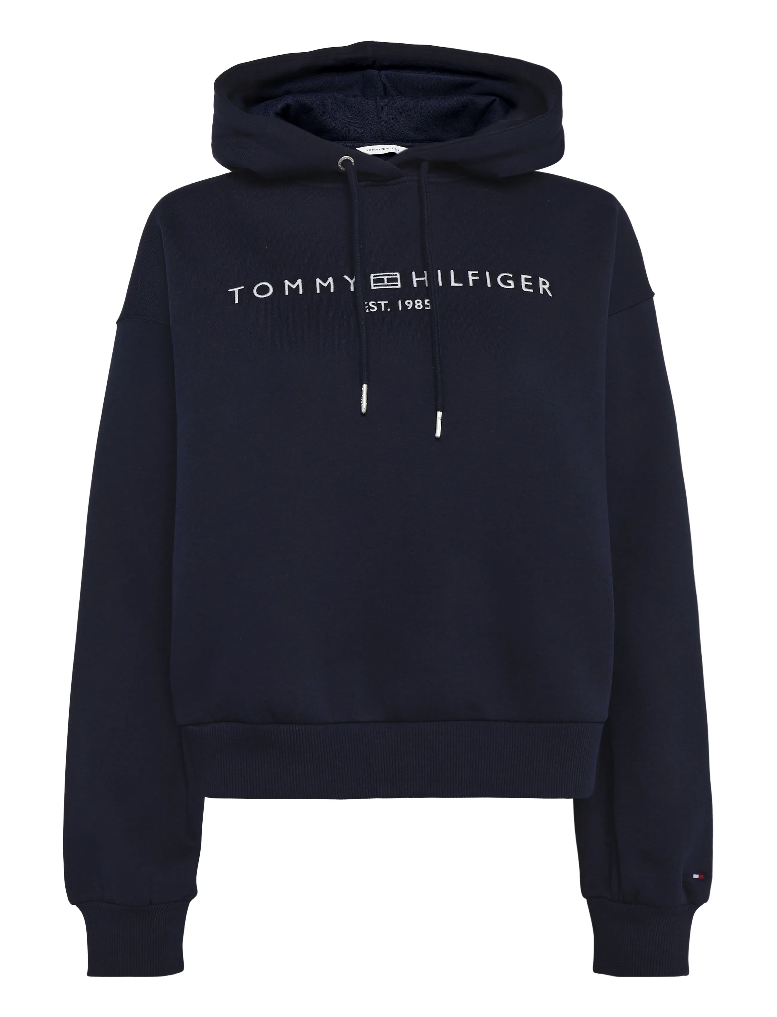 Tommy Hilfiger CORP LOGO MDRN HOODIE - Hættetrøjer - DARK BLUE / navy
