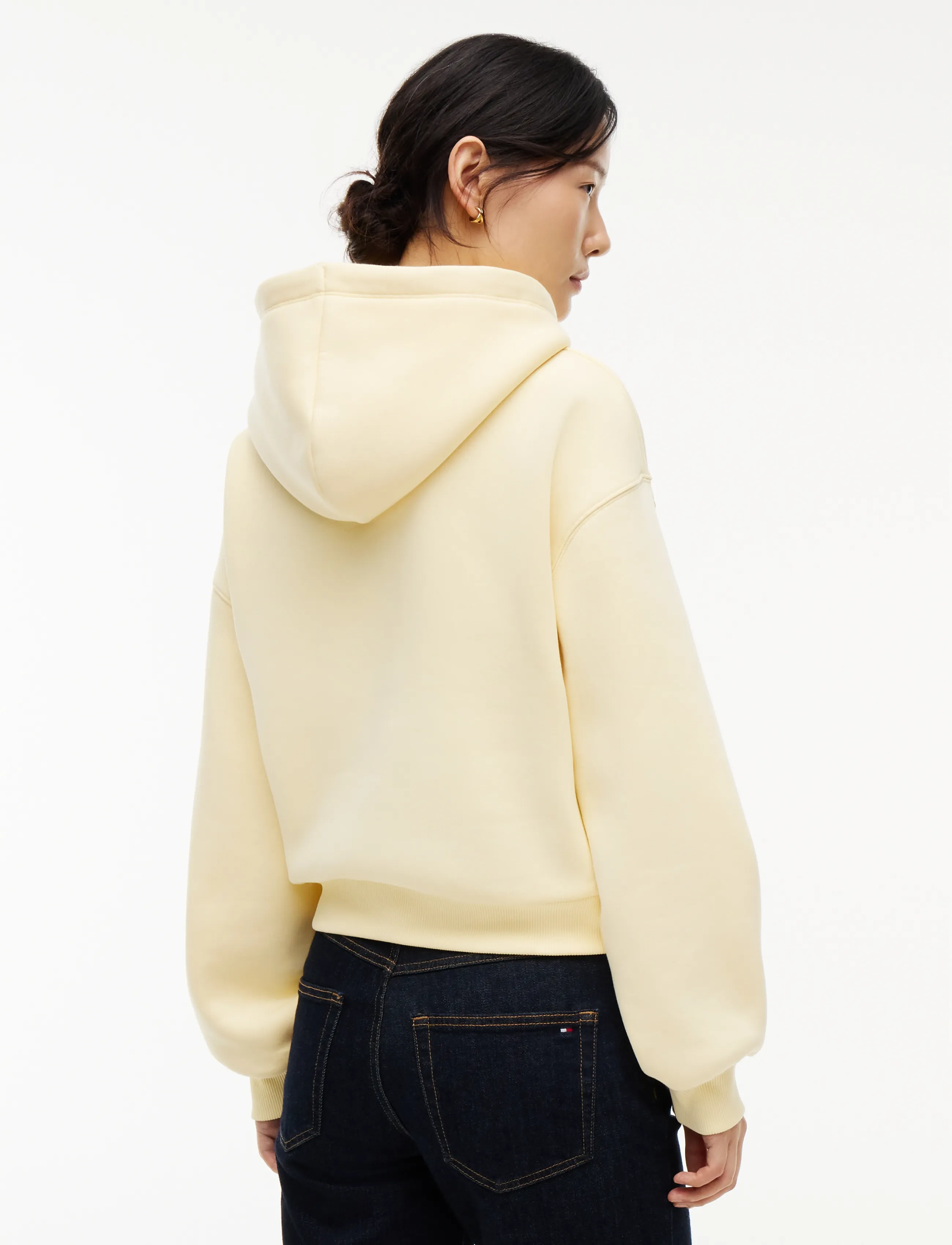 Tommy Hilfiger - CORP LOGO MDRN HOODIE - frozen custard - 2