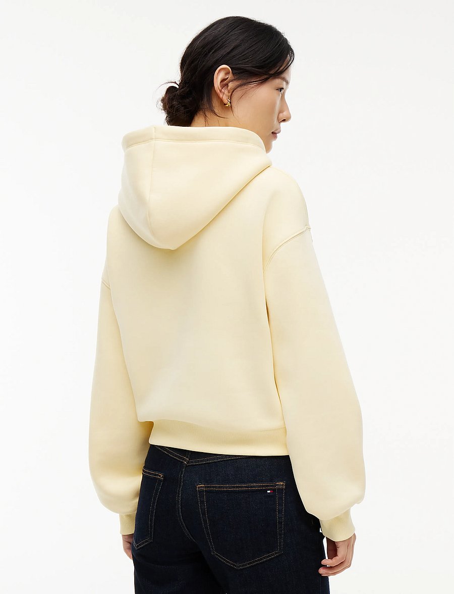 Tommy Hilfiger - CORP LOGO MDRN HOODIE - kapuzenpullover - frozen custard - 2