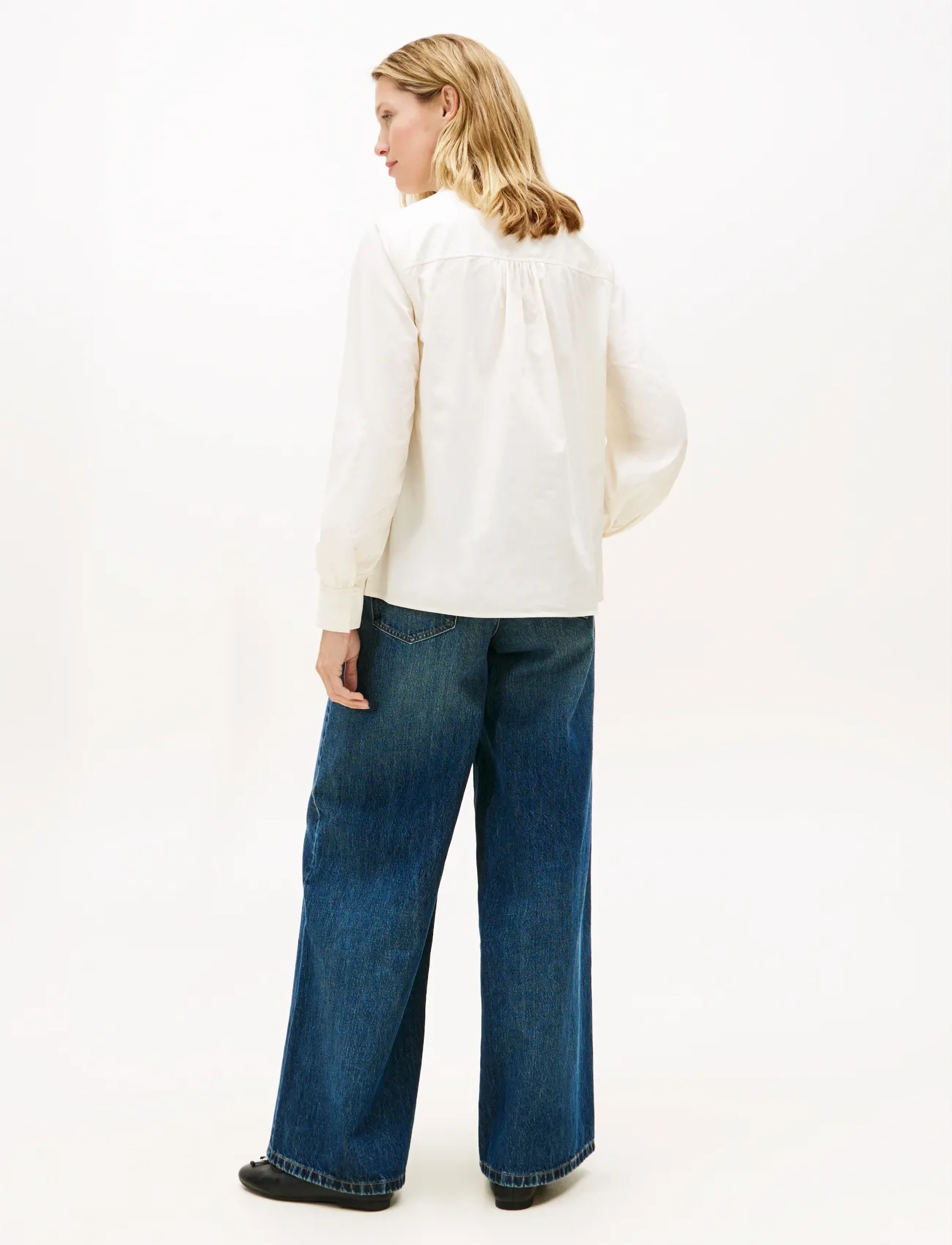 Tommy Hilfiger - POPLIN V-NK BLOUSE - calico - 3