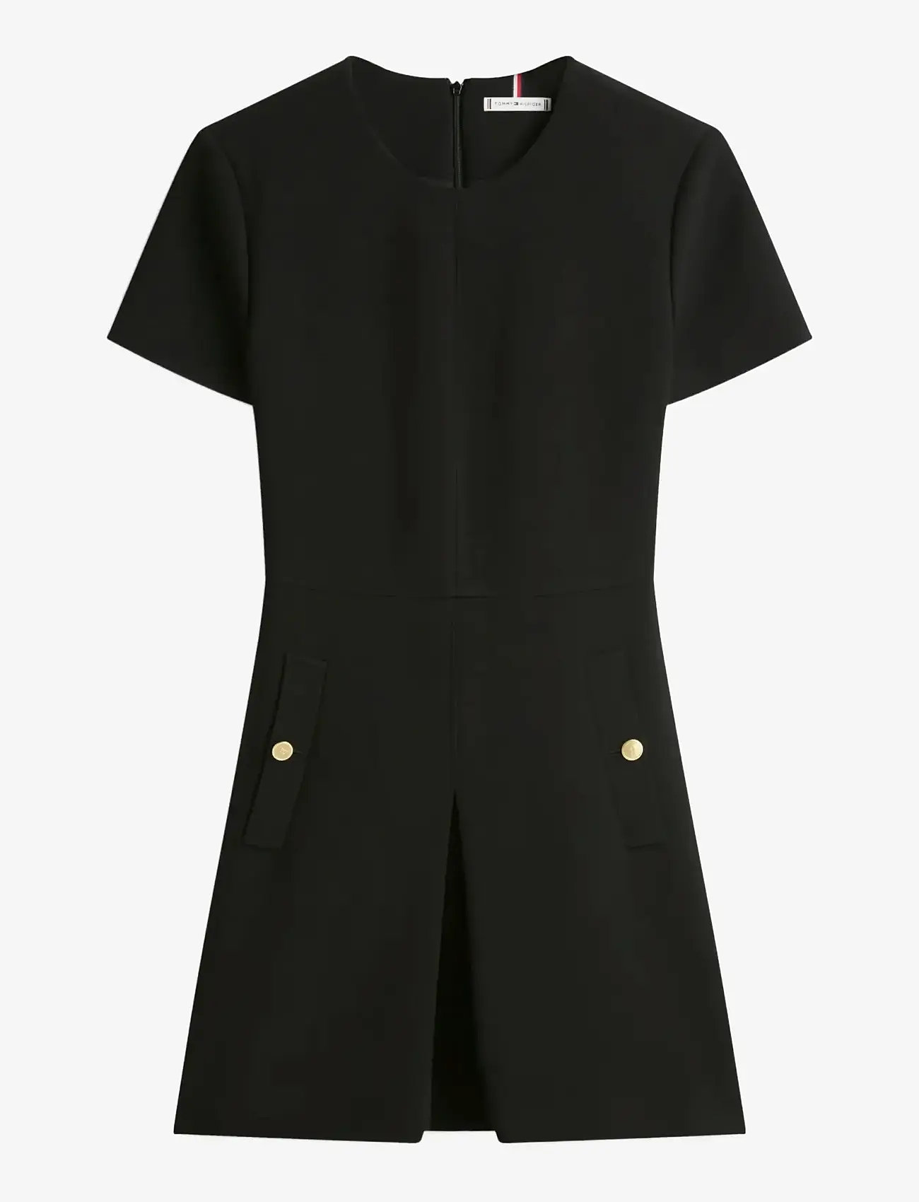 Tommy Hilfiger - PUNTO MINI DRESS - short dresses - black - 1