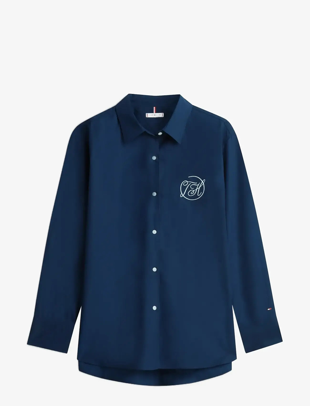 Tommy Hilfiger - COTTON EASY SHIRT - langærmede skjorter - dark night navy - 1