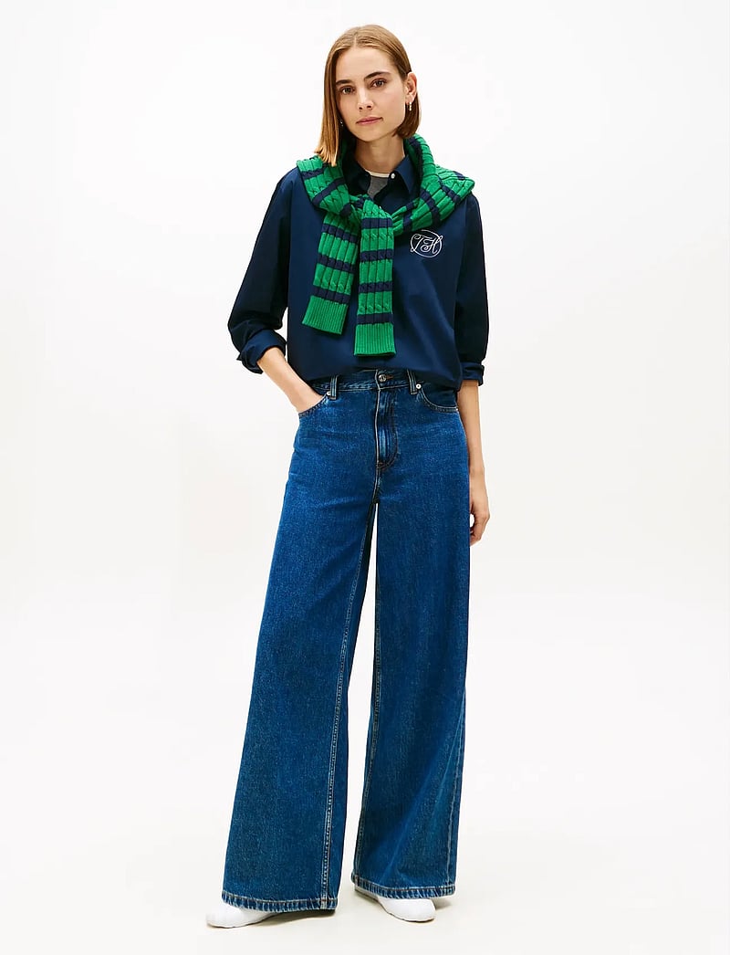 Tommy Hilfiger - COTTON EASY SHIRT - langærmede skjorter - dark night navy - 2