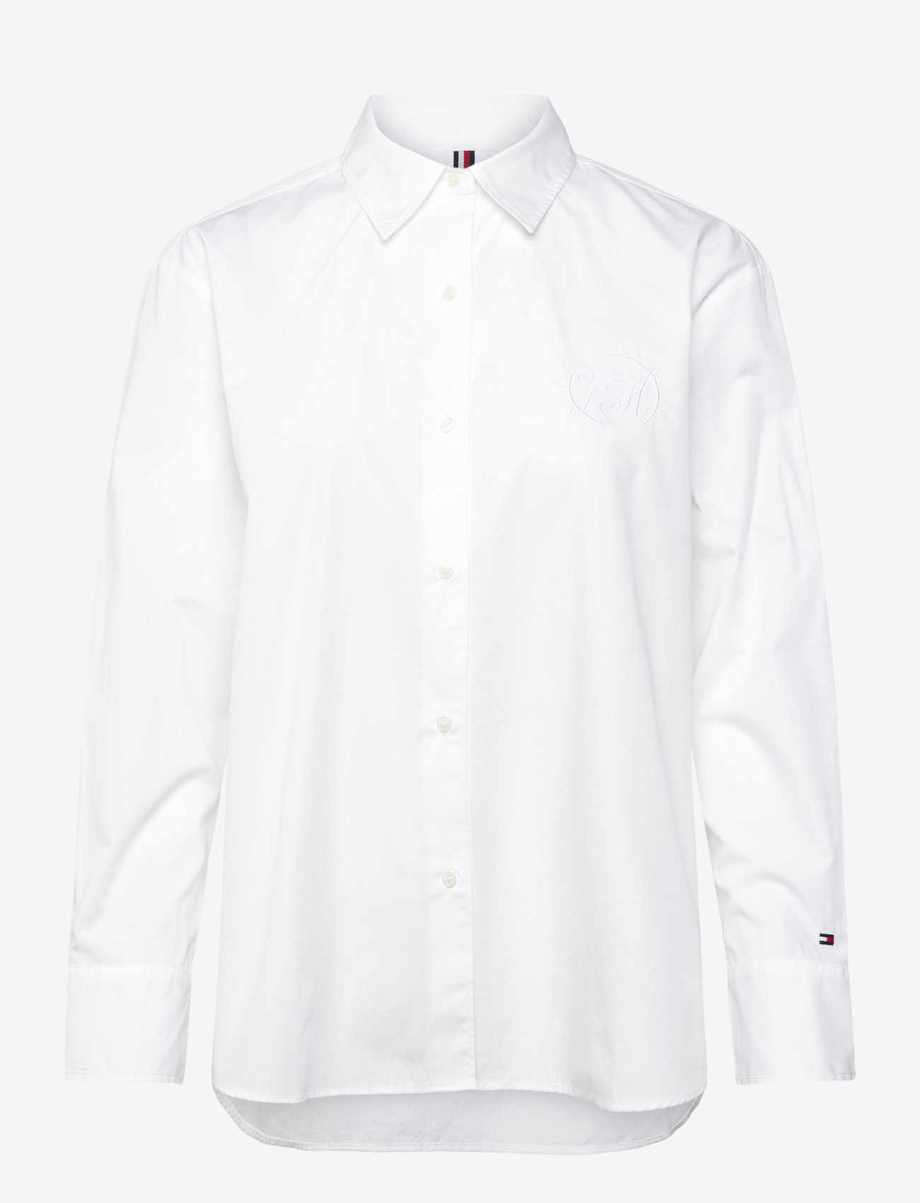 Tommy Hilfiger - COTTON EASY SHIRT - langærmede skjorter - th optic white - 1