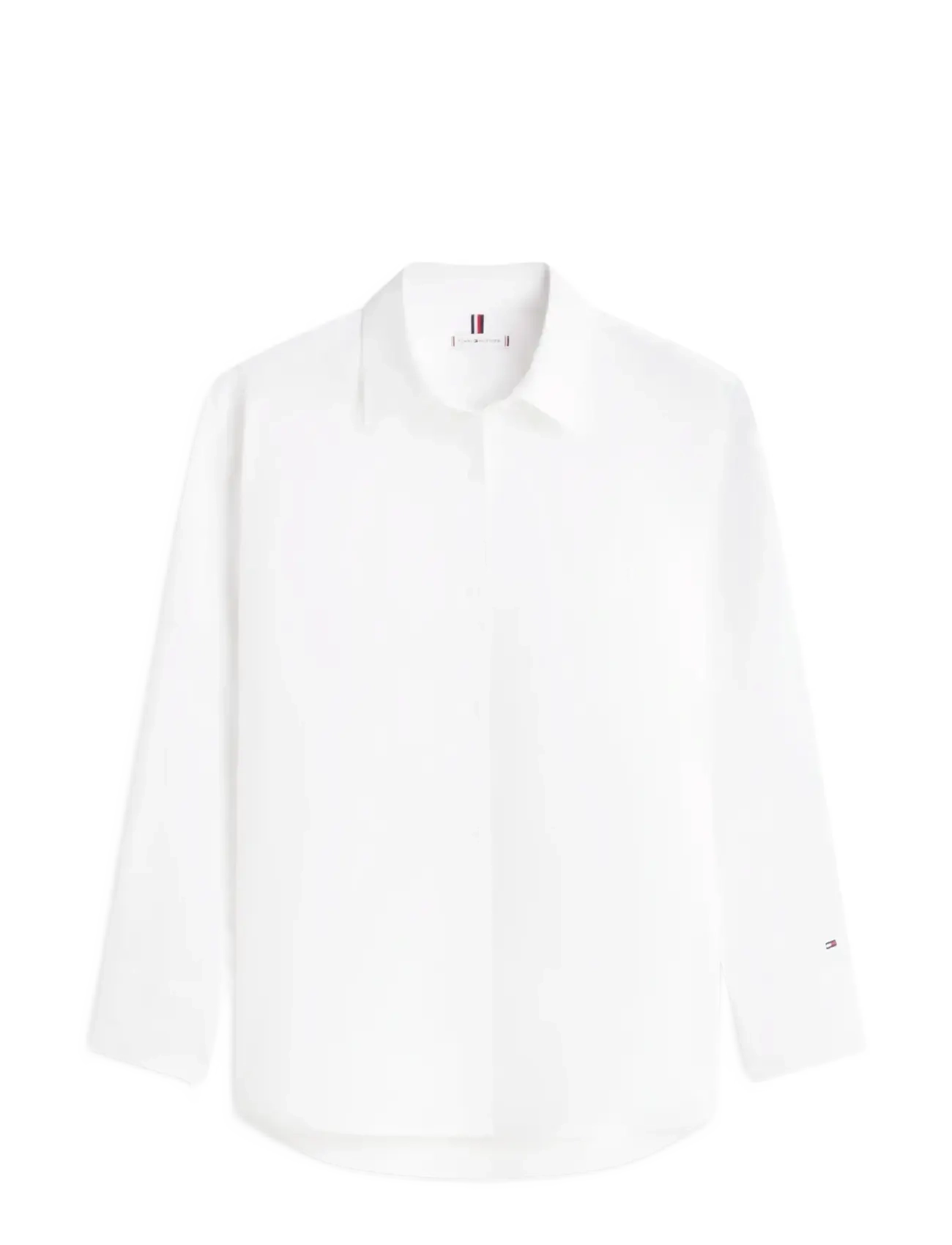 Tommy Hilfiger COTTON EASY SHIRT - Söfn - TH OPTIC WHITE / white