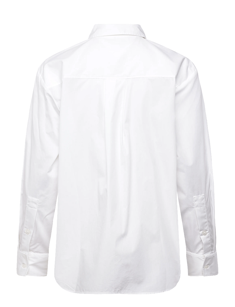 Tommy Hilfiger - COTTON EASY SHIRT - pikkade varrukatega särgid - th optic white - 2