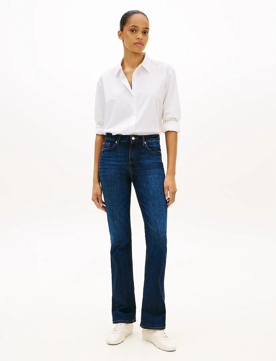 Tommy Hilfiger - COTTON EASY SHIRT - langärmlige hemden - th optic white - 3