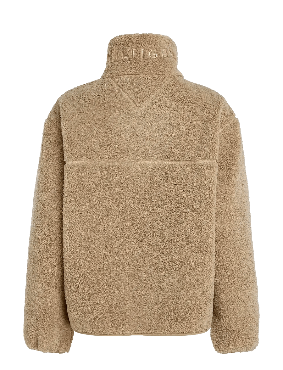 Tommy Hilfiger - TEDDY ZIP UP REG JACKET - beige - 2