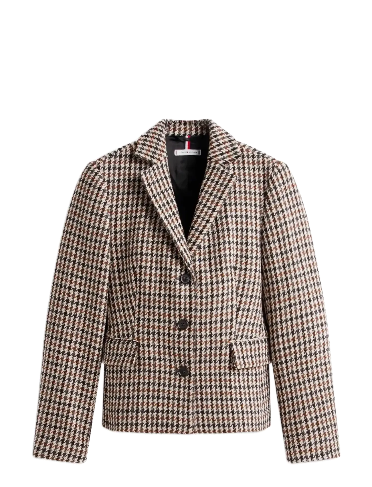 Tommy Hilfiger HERITAGE CHECK BLAZER - Pintsakud - BROWN CHECK 04 / multi
