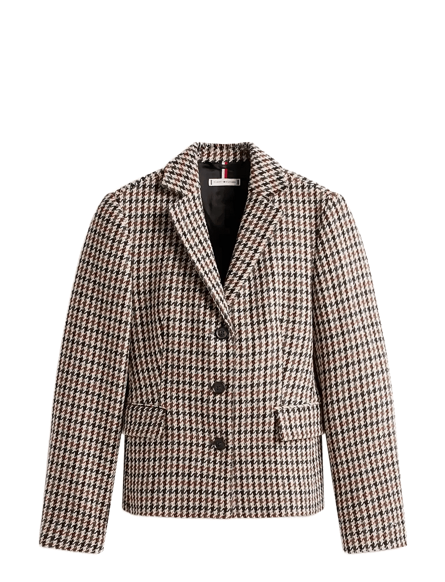 Tommy Hilfiger - HERITAGE CHECK BLAZER - marynarki z pojedynczym zapięciem - brown check 04 - 1