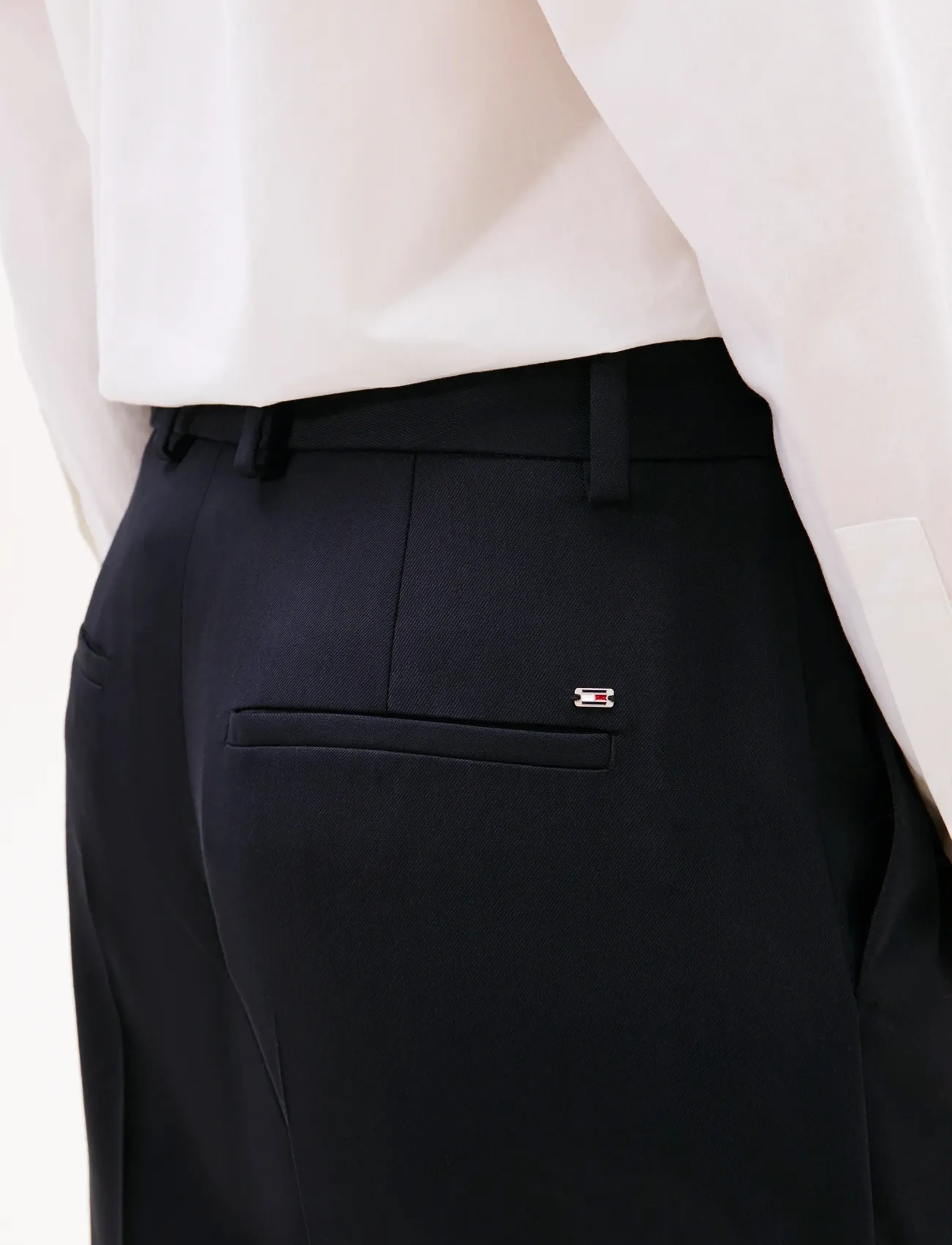 TOMMY HILFIGER Timeless Wool Strt Pleat Pant kostymbyxor dam – bild 4