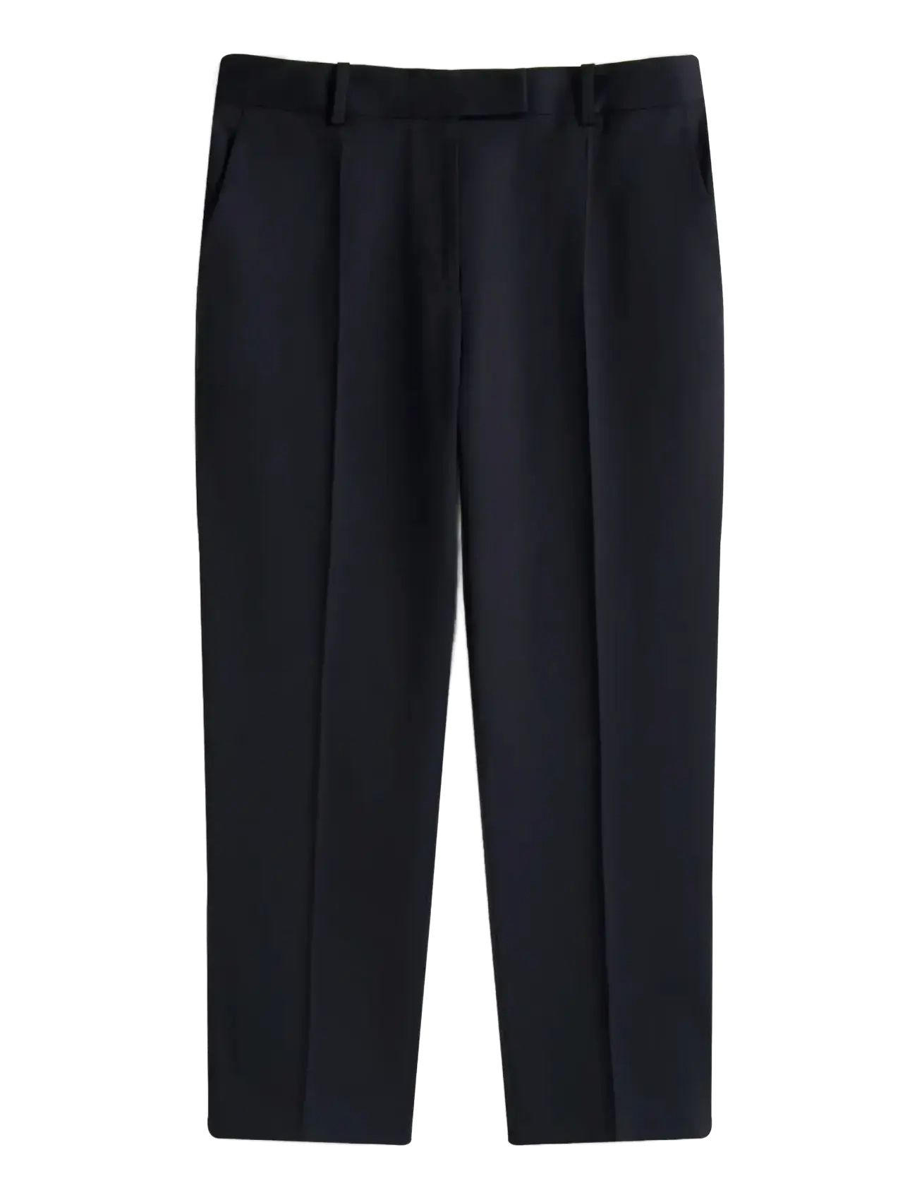 TOMMY HILFIGER Timeless Wolle Slim Strt Hose Schwarz - 38 - Damen