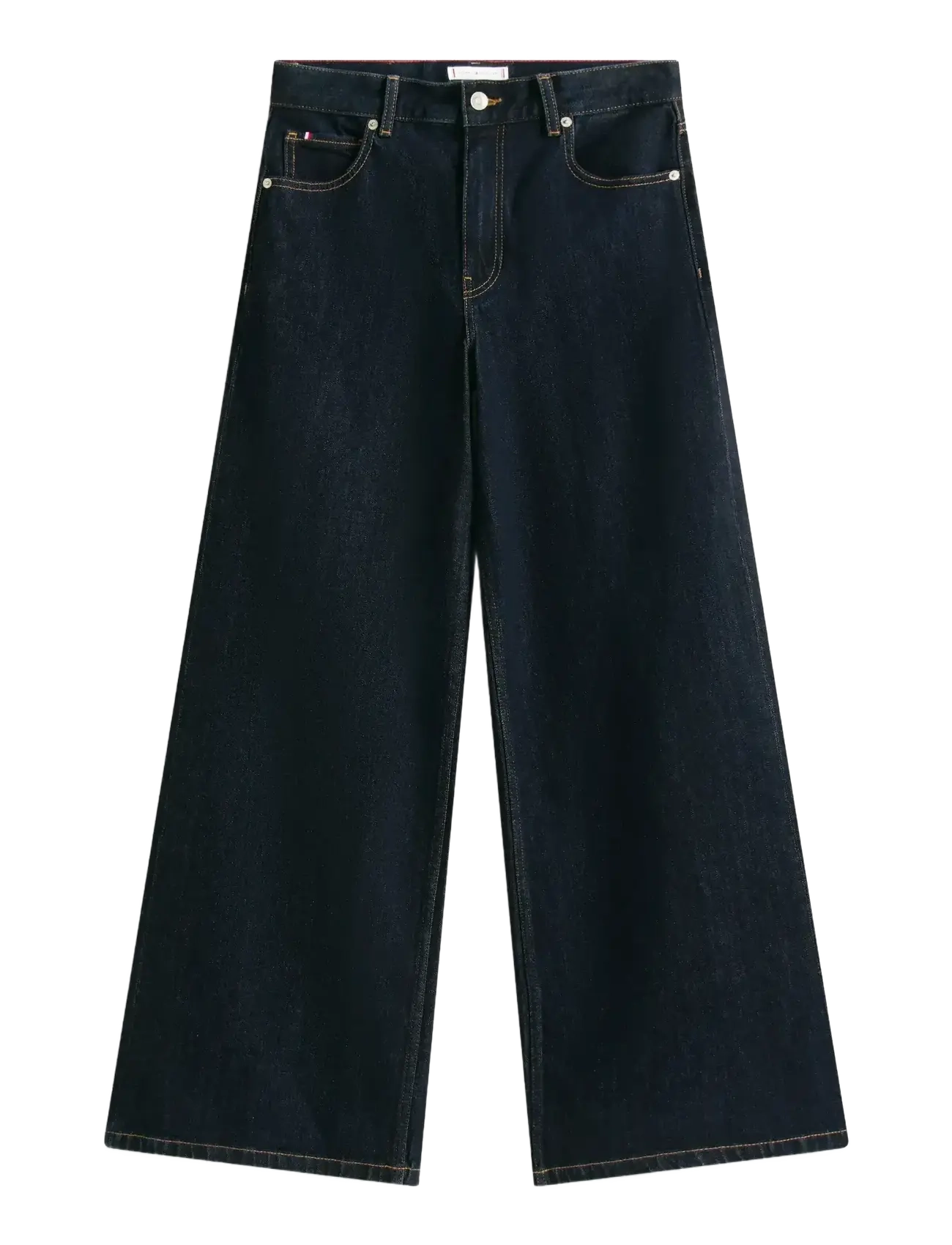 Tommy Hilfiger DNM RINSE 70s WIDE LEG HW - Jeans - RINSE / black