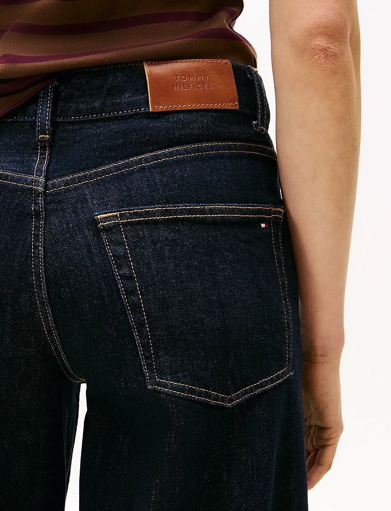 Tommy Hilfiger - DNM RINSE 70s WIDE LEG HW - hosen mit weitem bein - rinse - 3