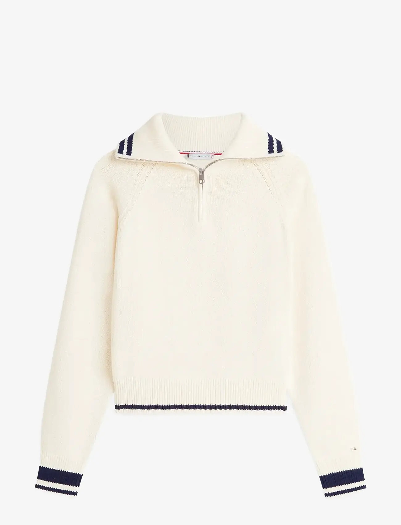 Tommy Hilfiger - VARSITY RLXD 1/2 ZIP LS SWEATER - sviitrid - calico - 1