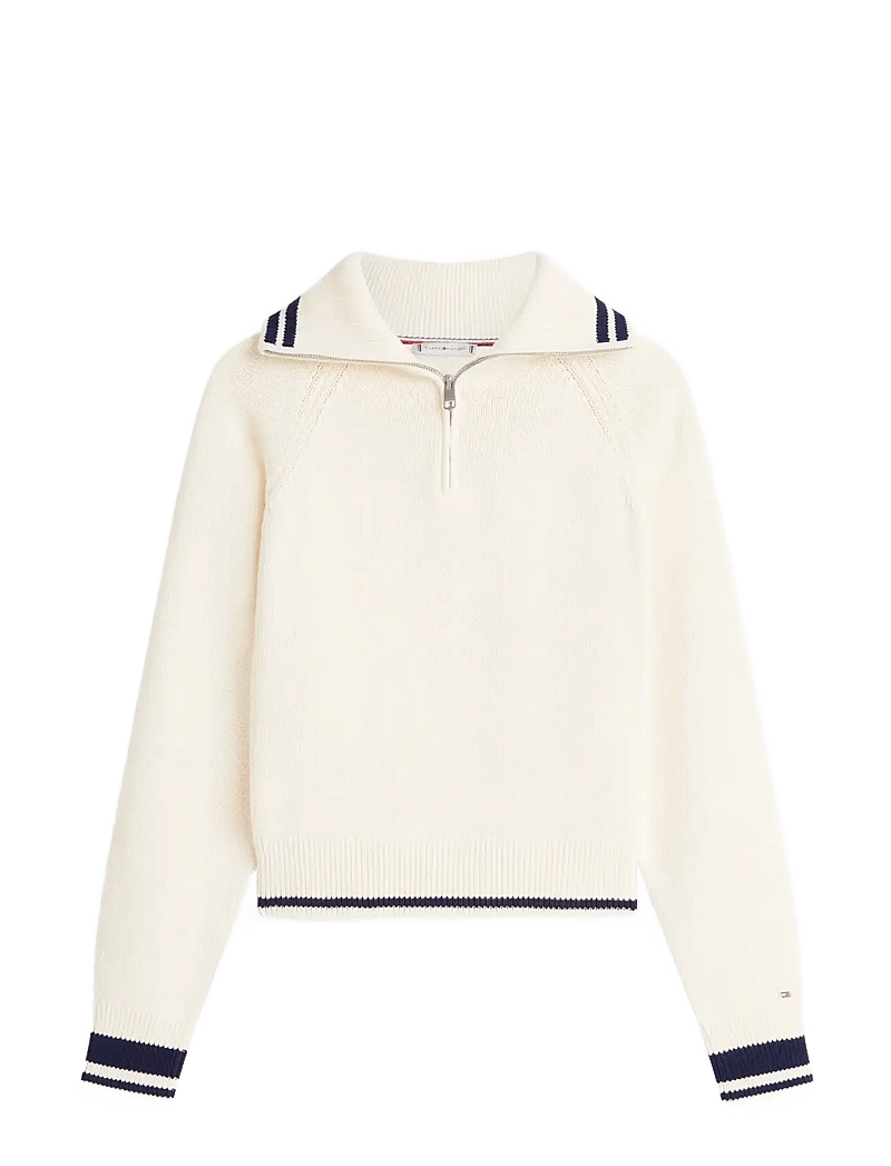 Tommy Hilfiger - VARSITY RLXD 1/2 ZIP LS SWEATER - pullover - calico - 1