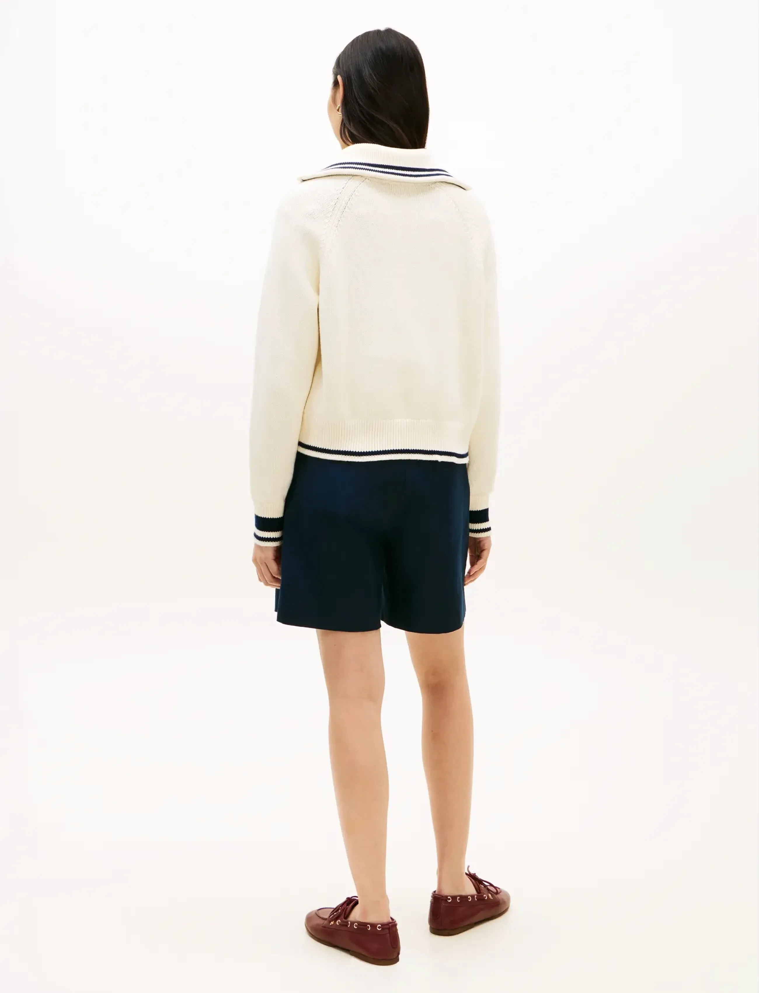 Tommy Hilfiger - VARSITY RLXD 1/2 ZIP LS SWEATER - jumpers - calico - 2