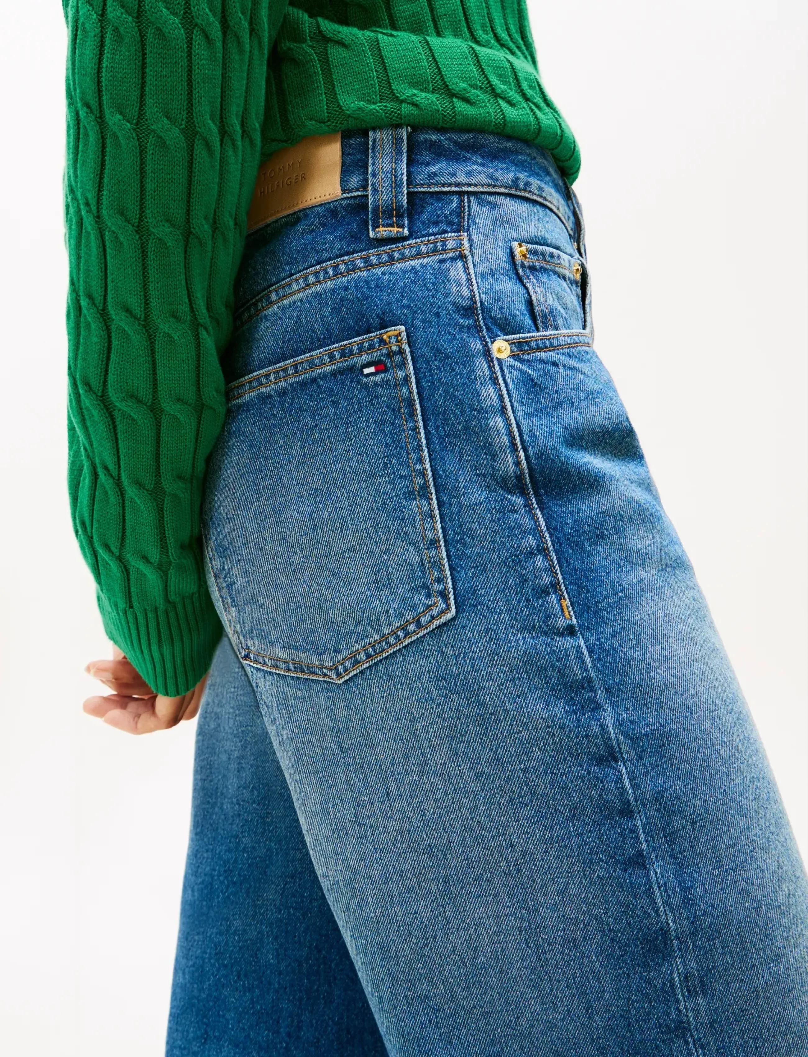 Tommy Hilfiger - DNM GLOW BARREL RW - barrel jeans - glow - 4