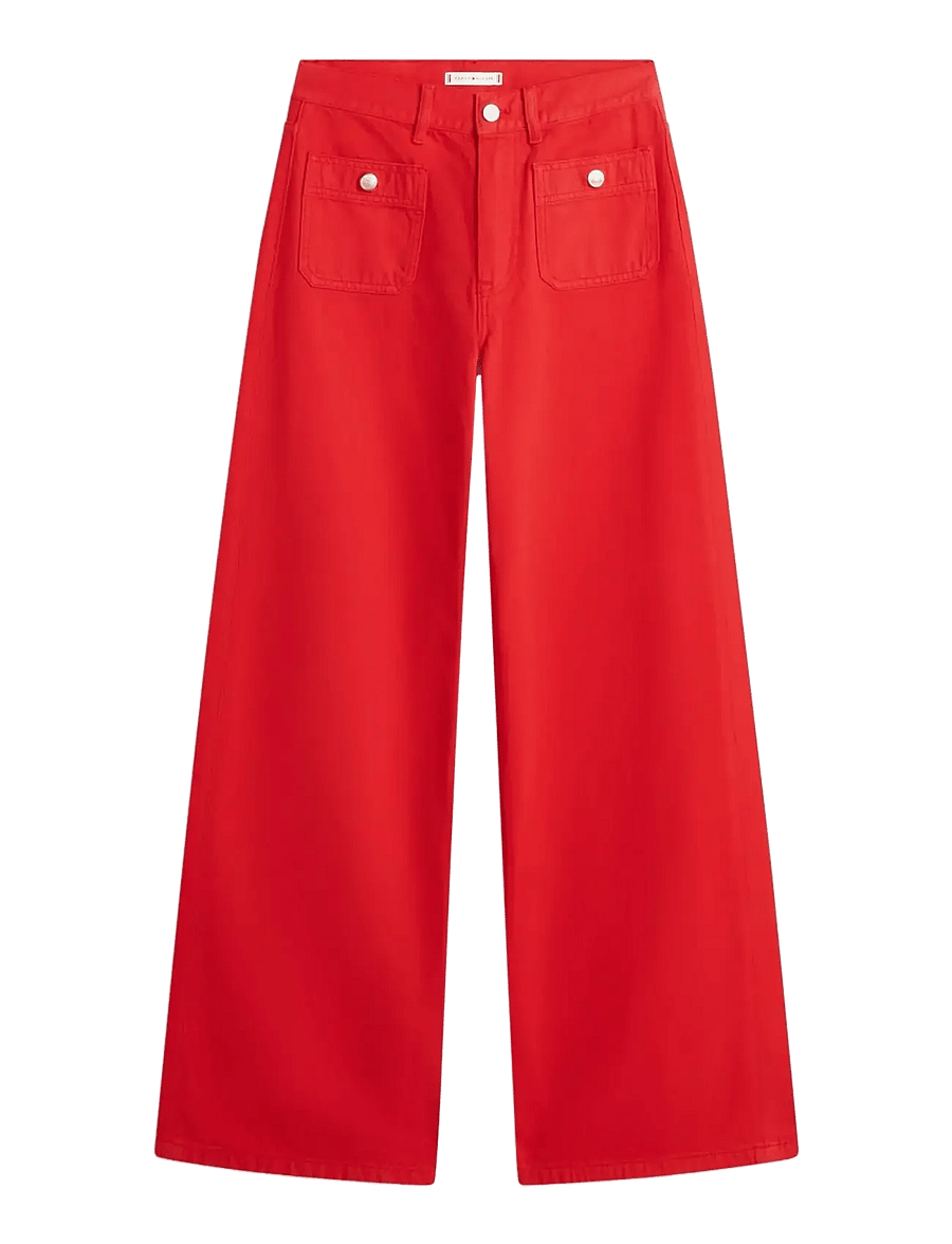 Tommy Hilfiger - DNM CLR 70S WIDE LEG HW - brede jeans - fireworks - 1