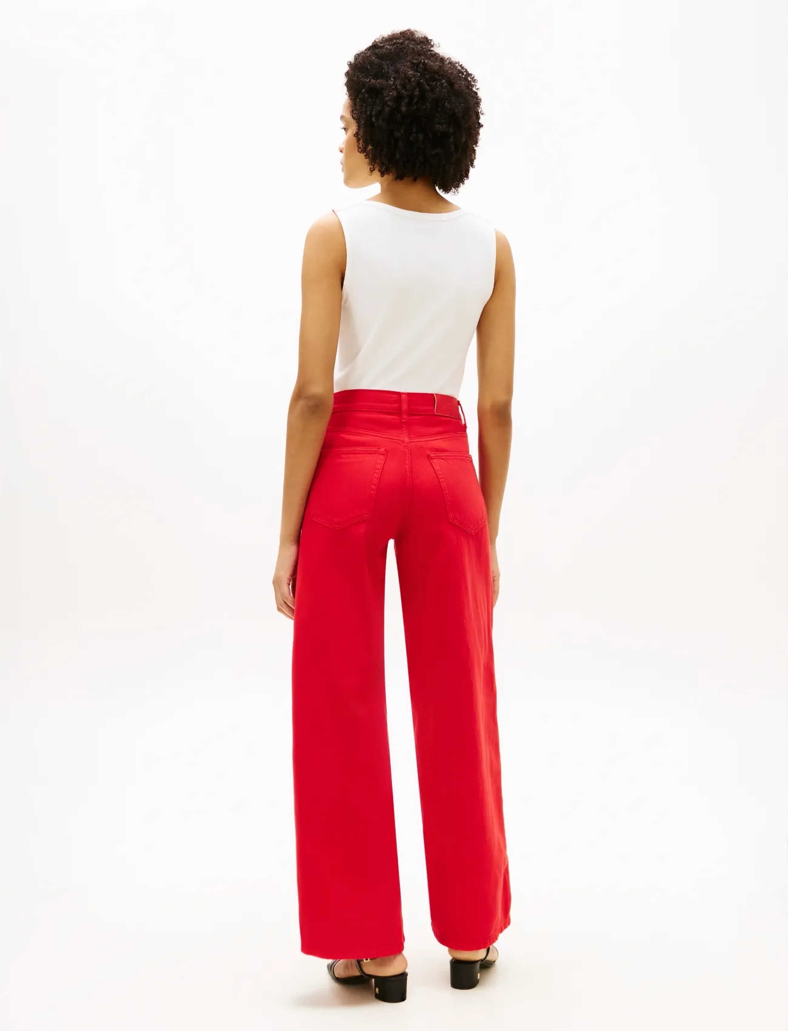 Tommy Hilfiger - DNM CLR 70S WIDE LEG HW - brede jeans - fireworks - 2