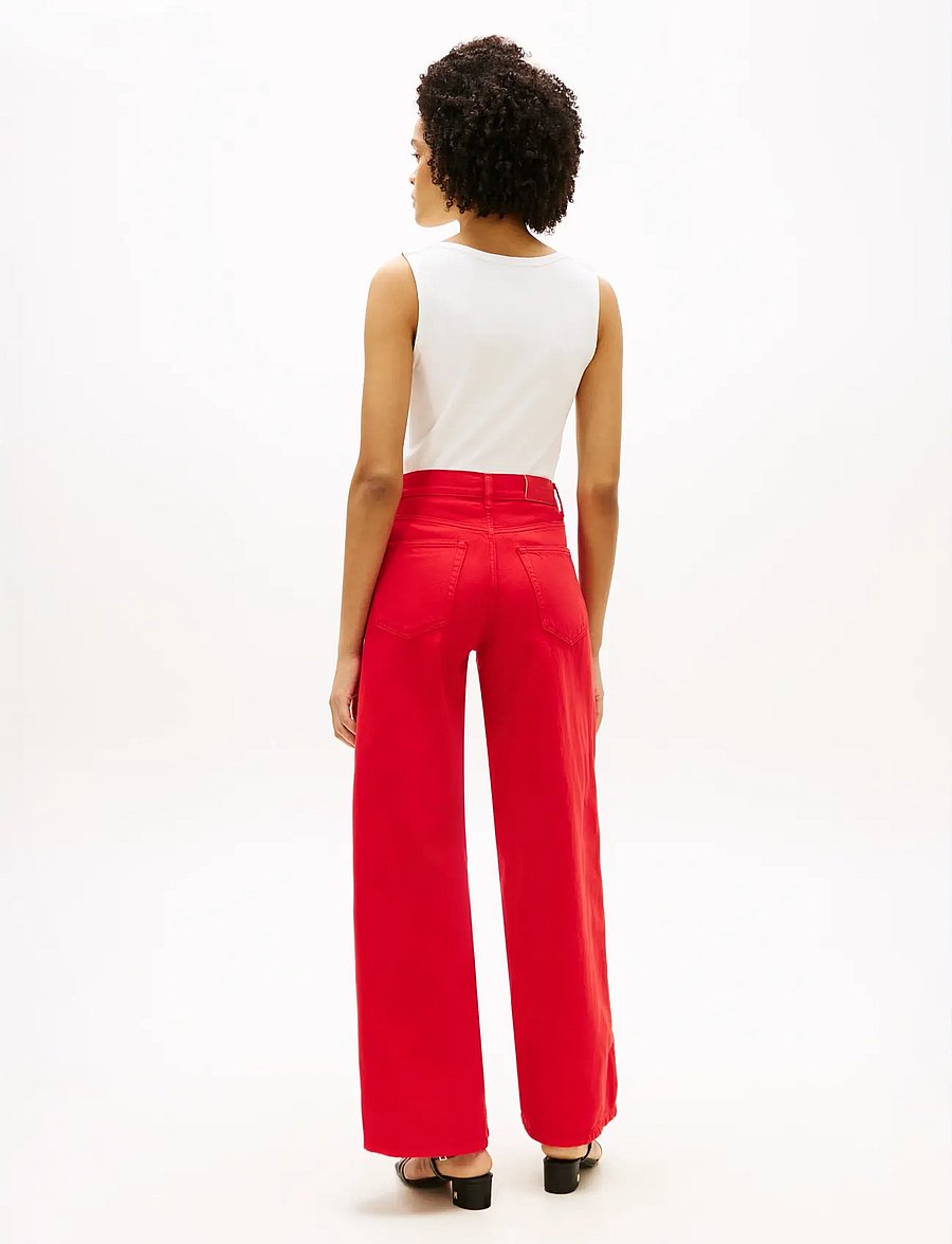Tommy Hilfiger - DNM CLR 70S WIDE LEG HW - brede jeans - fireworks - 2