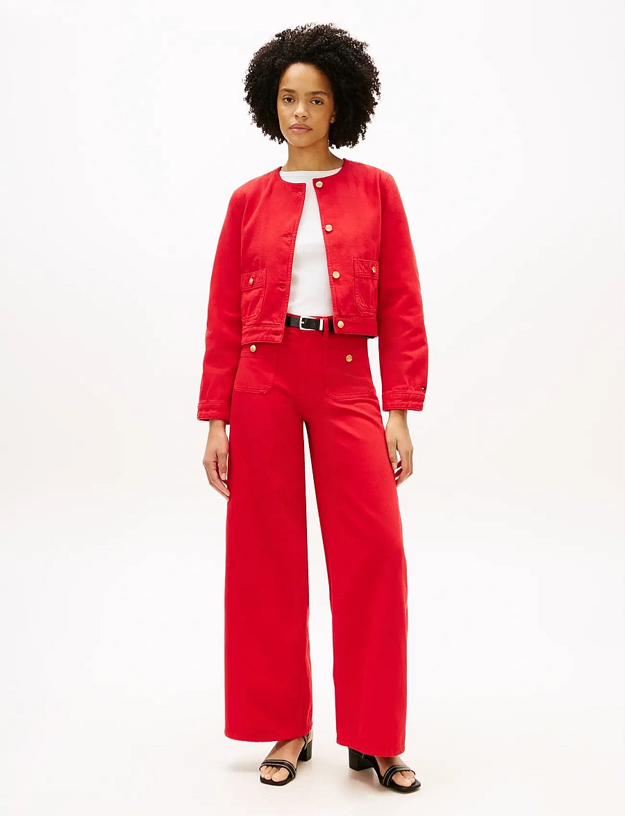 Tommy Hilfiger - DNM CLR 70S WIDE LEG HW - brede jeans - fireworks - 3