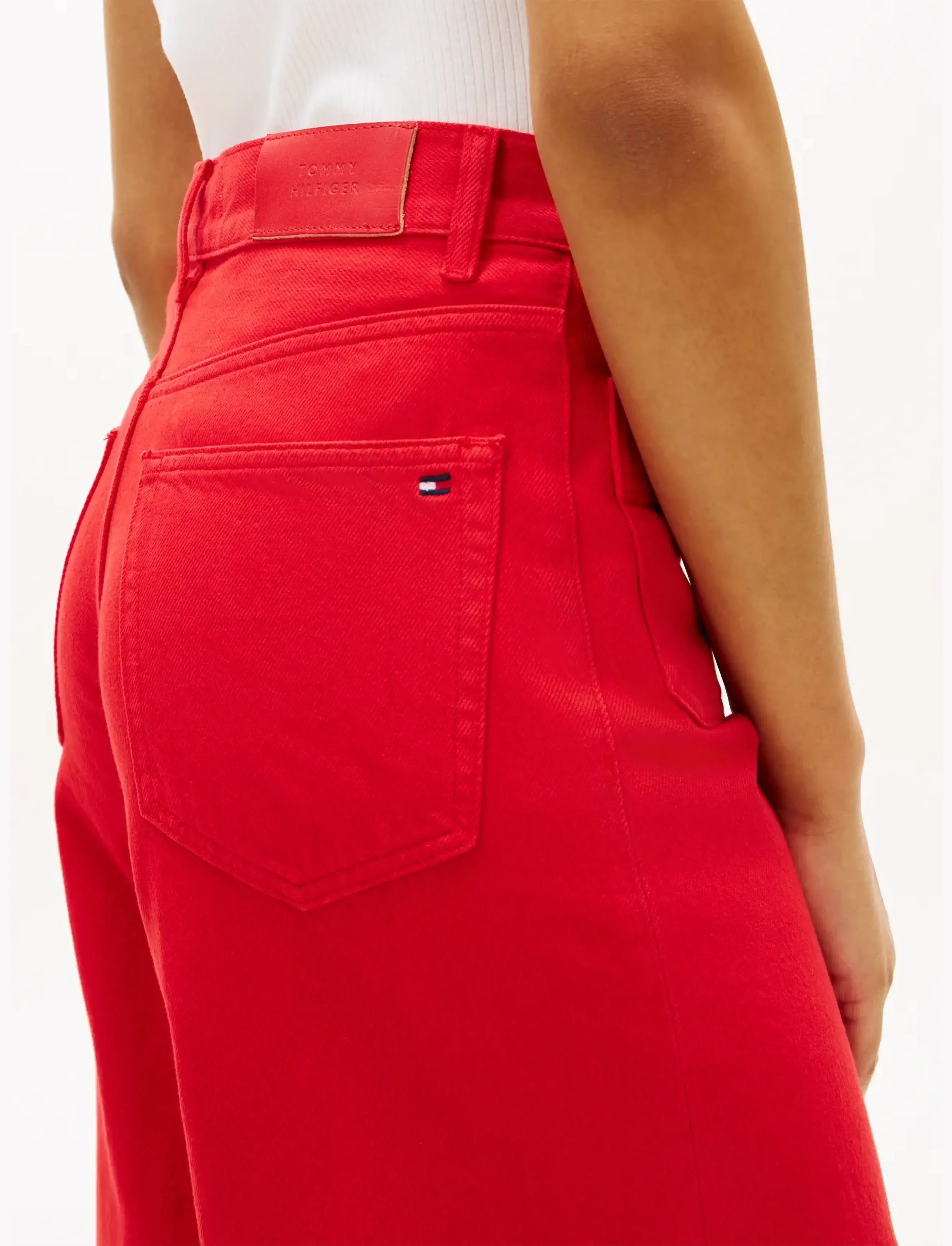 Tommy Hilfiger - DNM CLR 70S WIDE LEG HW - brede jeans - fireworks - 4