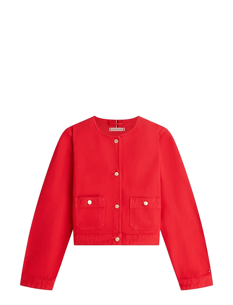 Tommy Hilfiger - DNM CLR LADY JACKET LS - frühlingsjacken - fireworks - 1