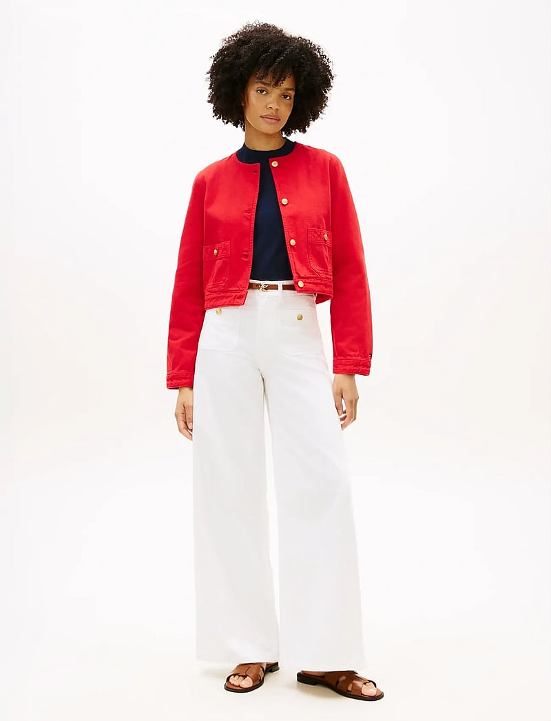 Tommy Hilfiger - DNM CLR LADY JACKET LS - frühlingsjacken - fireworks - 3