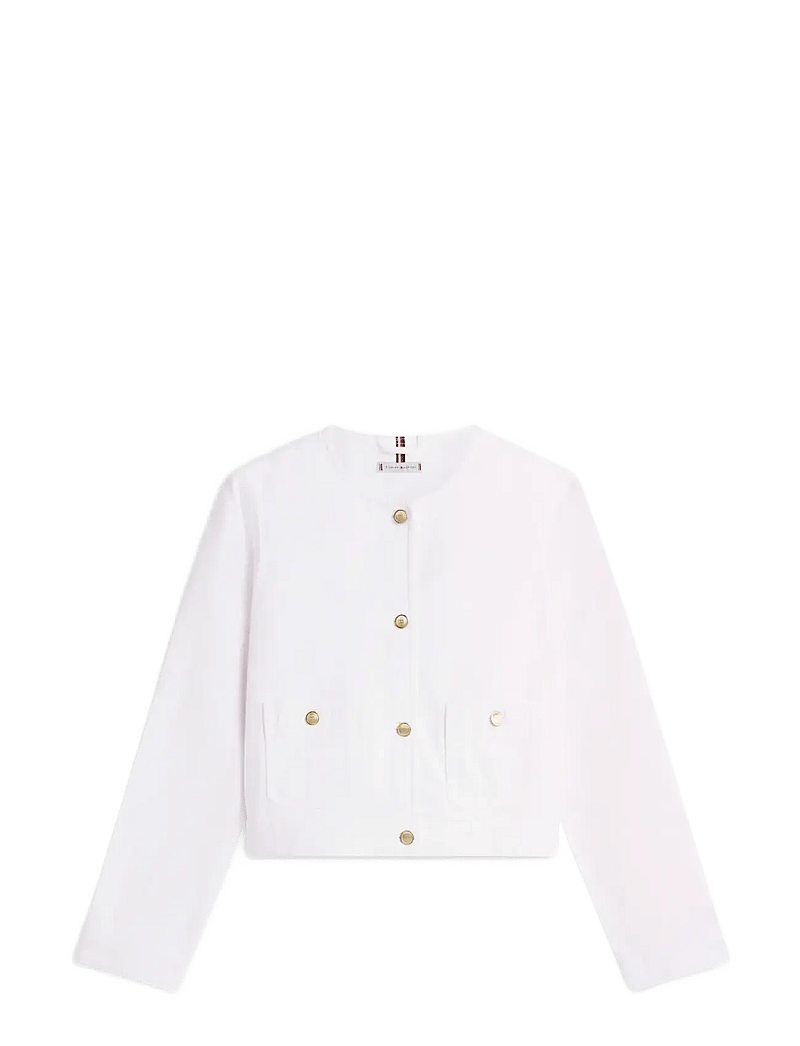 Tommy Hilfiger - DNM CLR LADY JACKET LS - forårsjakker - th optic white - 1
