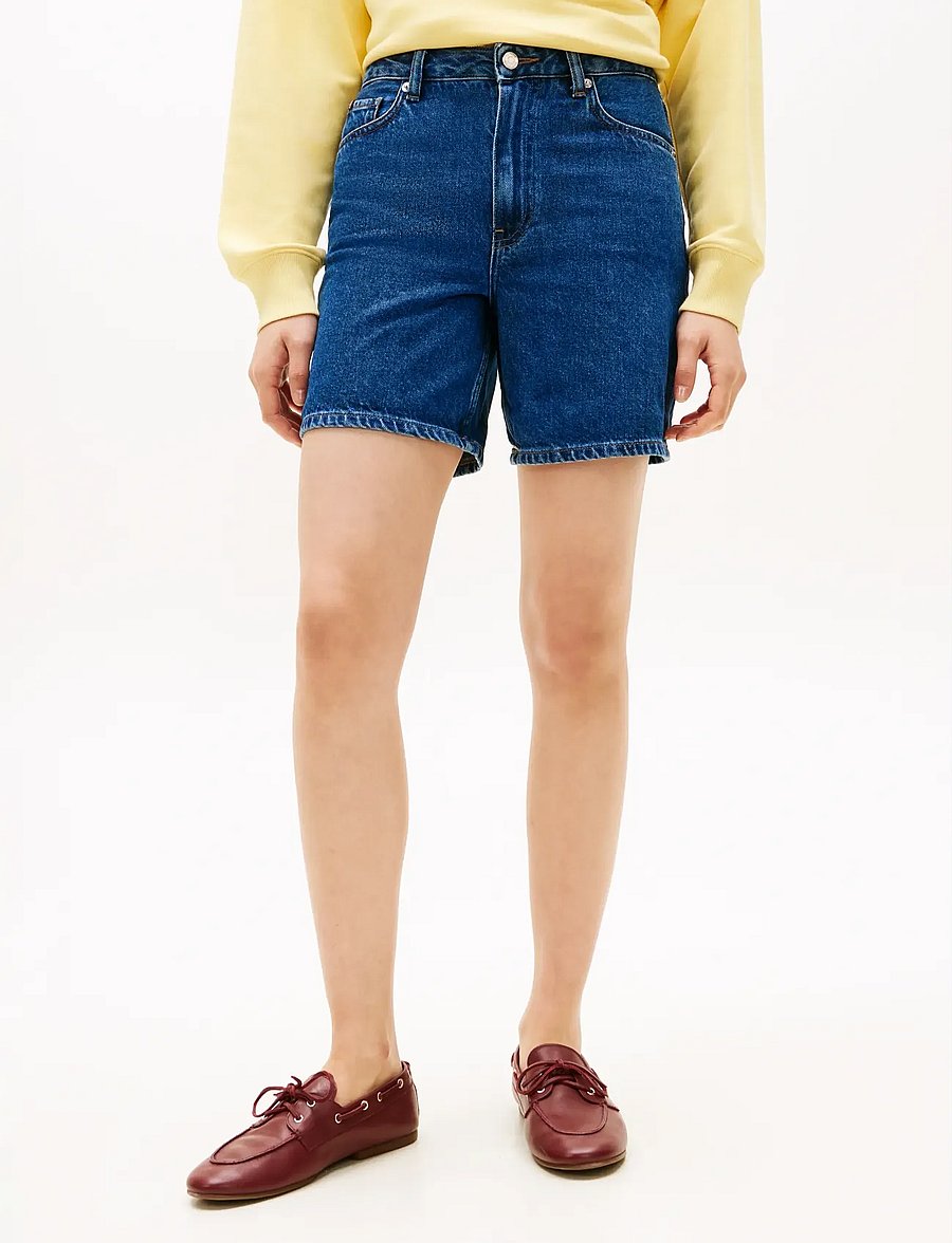 Tommy Hilfiger - DNM EMI STRAIGHT SHORT RW - jeansshorts - emi - 0
