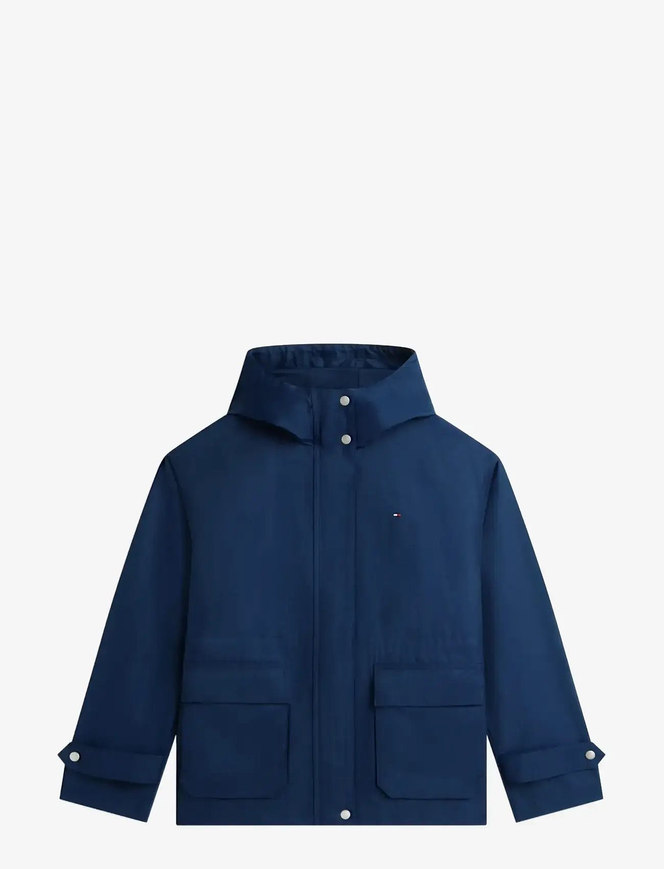 Tommy Hilfiger - COTTON NYLON UTILITY SHORT PARKA - utility jakid - dark night navy - 1