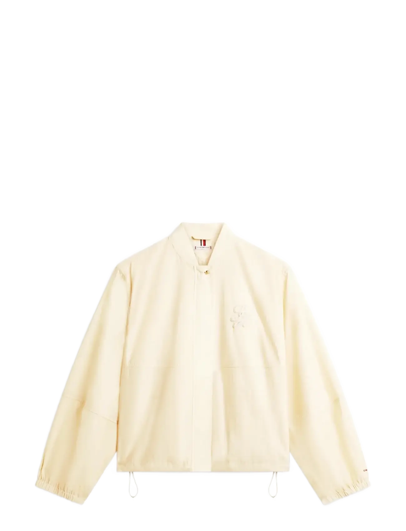 TOMMY HILFIGER Nylon Kurz Balloon Bomber Cream - XL - Damen